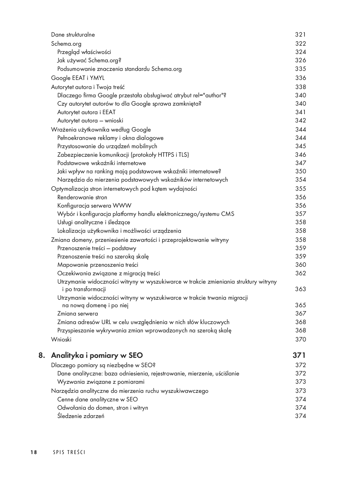 Fragment „SEO, czyli sztuka optymalizacji witryn dla wyszukiwarek. Wydanie IV” — strona 8 z 30