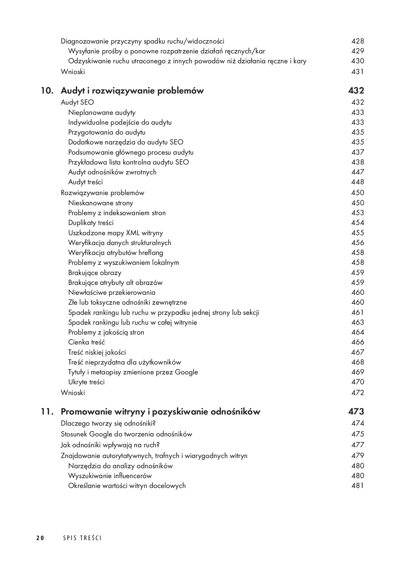 Fragment „SEO, czyli sztuka optymalizacji witryn dla wyszukiwarek. Wydanie IV” — strona 10 z 30