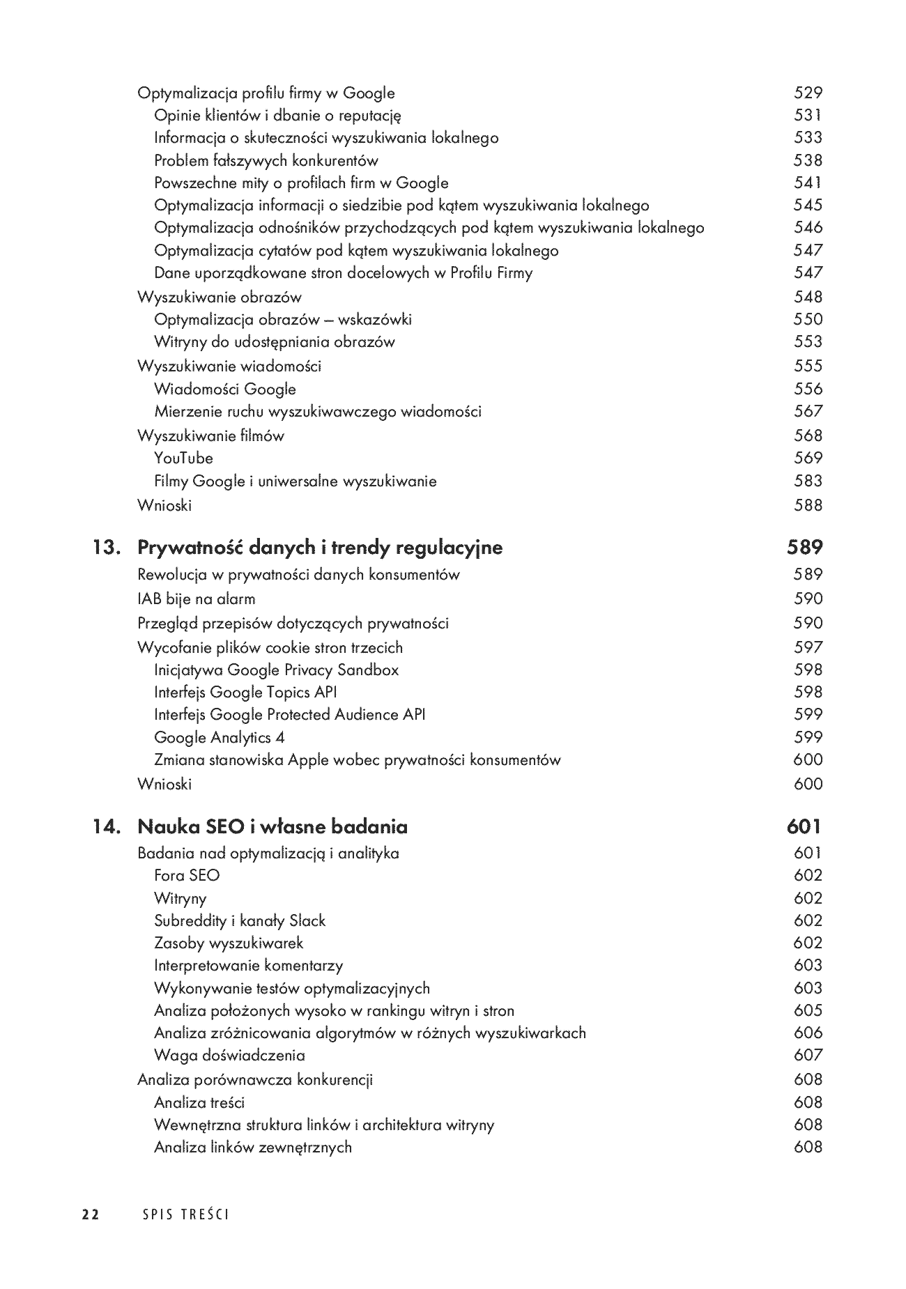 Fragment „SEO, czyli sztuka optymalizacji witryn dla wyszukiwarek. Wydanie IV” — strona 12 z 30
