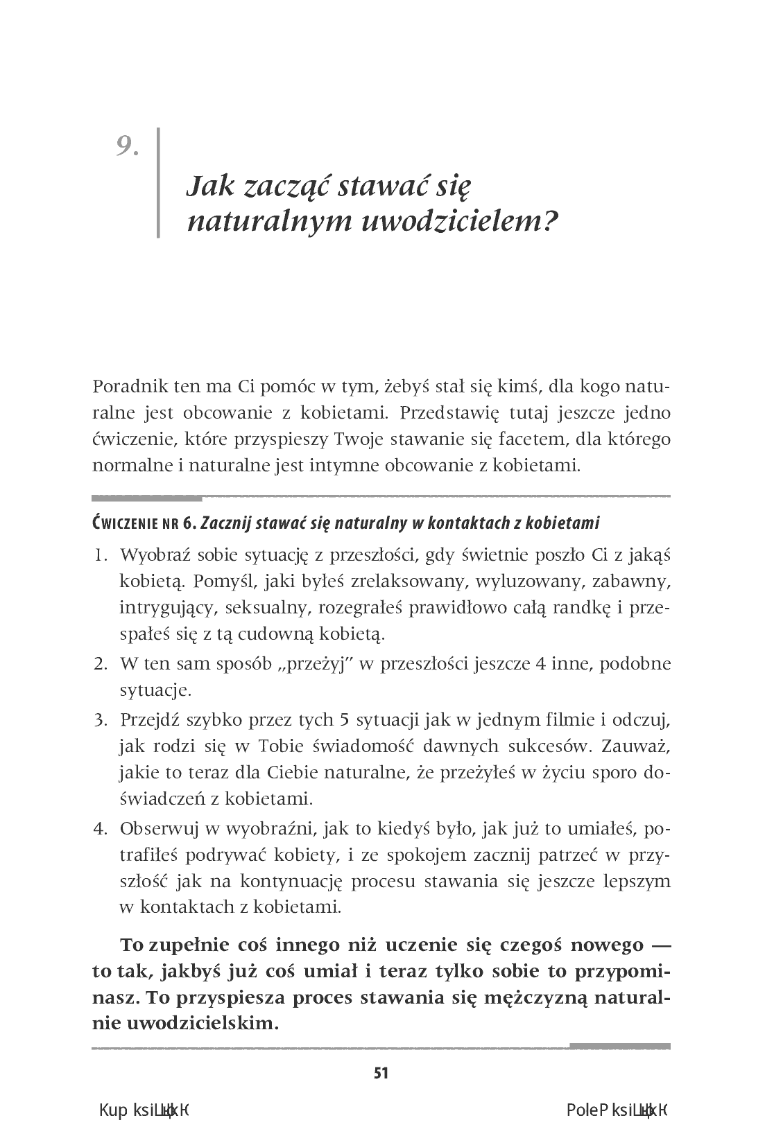 Fragment „Sekrety Seksualnej Pewności Siebie. Jak stać się pewnym siebie z kobietami” — strona 7 z 10