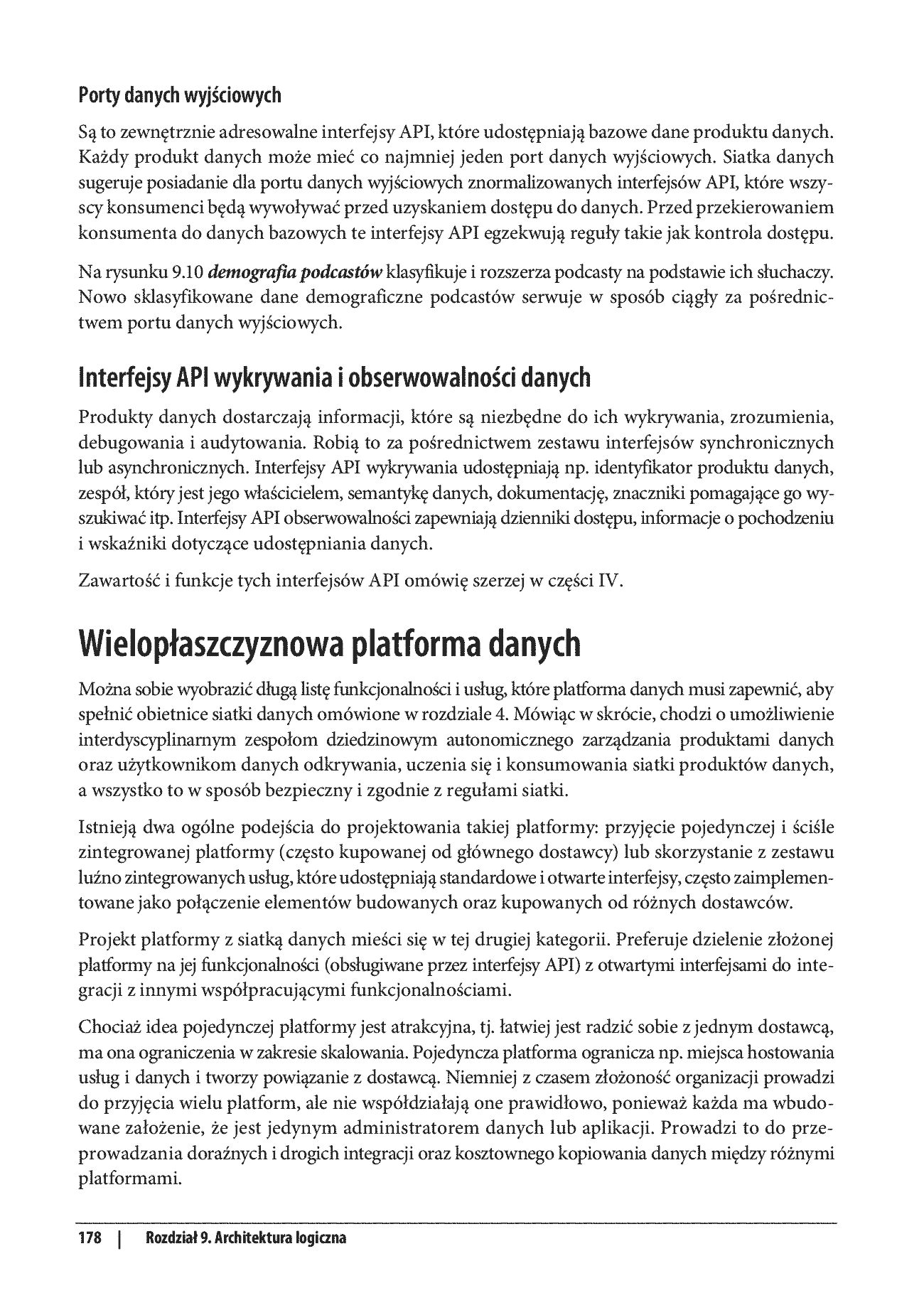 Fragment „Siatka danych. Nowoczesna koncepcja samoobsługowej infrastruktury danych” — strona 26 z 30