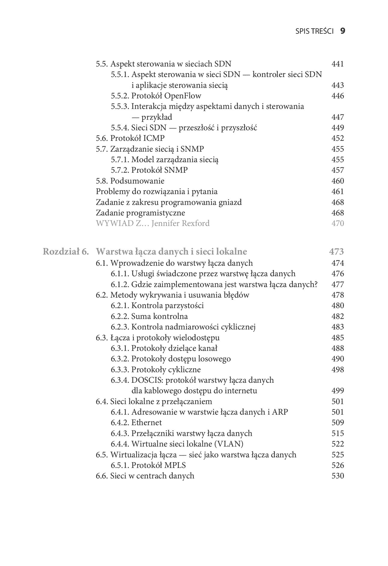 Fragment „Sieci komputerowe. Ujęcie całościowe. Wydanie VII” — strona 7 z 30