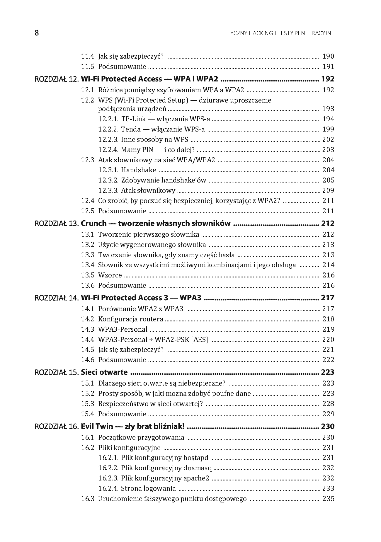 Fragment „Etyczny hacking i testy penetracyjne. Zadbaj o bezpieczeństwo sieci LAN i WLAN” — strona 6 z 30