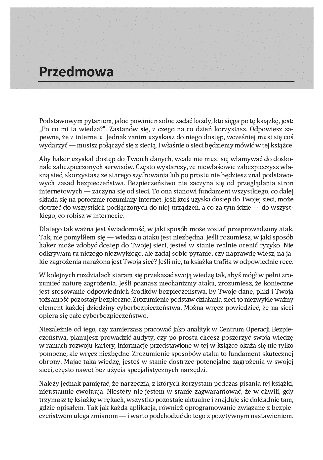 Fragment „Etyczny hacking i testy penetracyjne. Zadbaj o bezpieczeństwo sieci LAN i WLAN” — strona 15 z 30