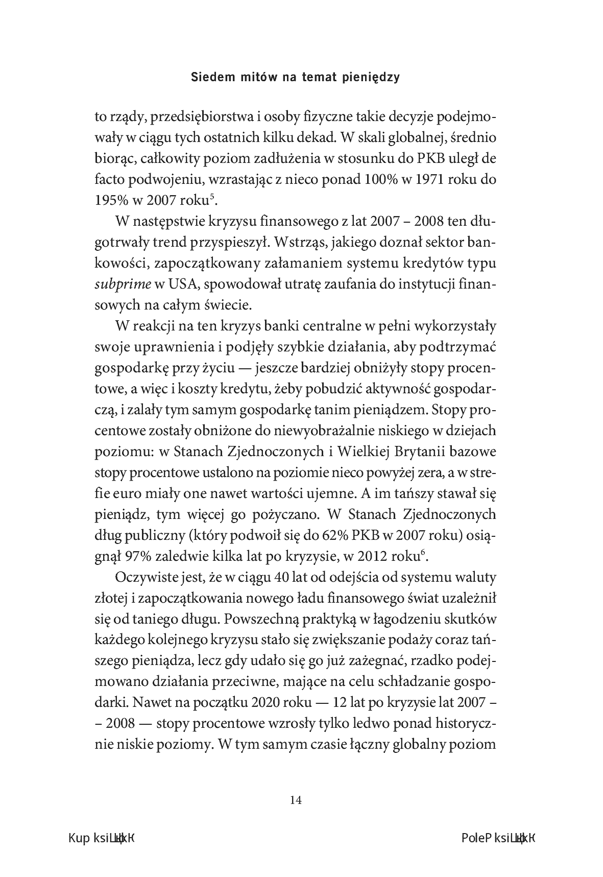 Fragment „Siedem mitów na temat pieniędzy. Jak naprawdę buduje się niezależność finansową” — strona 12 z 22