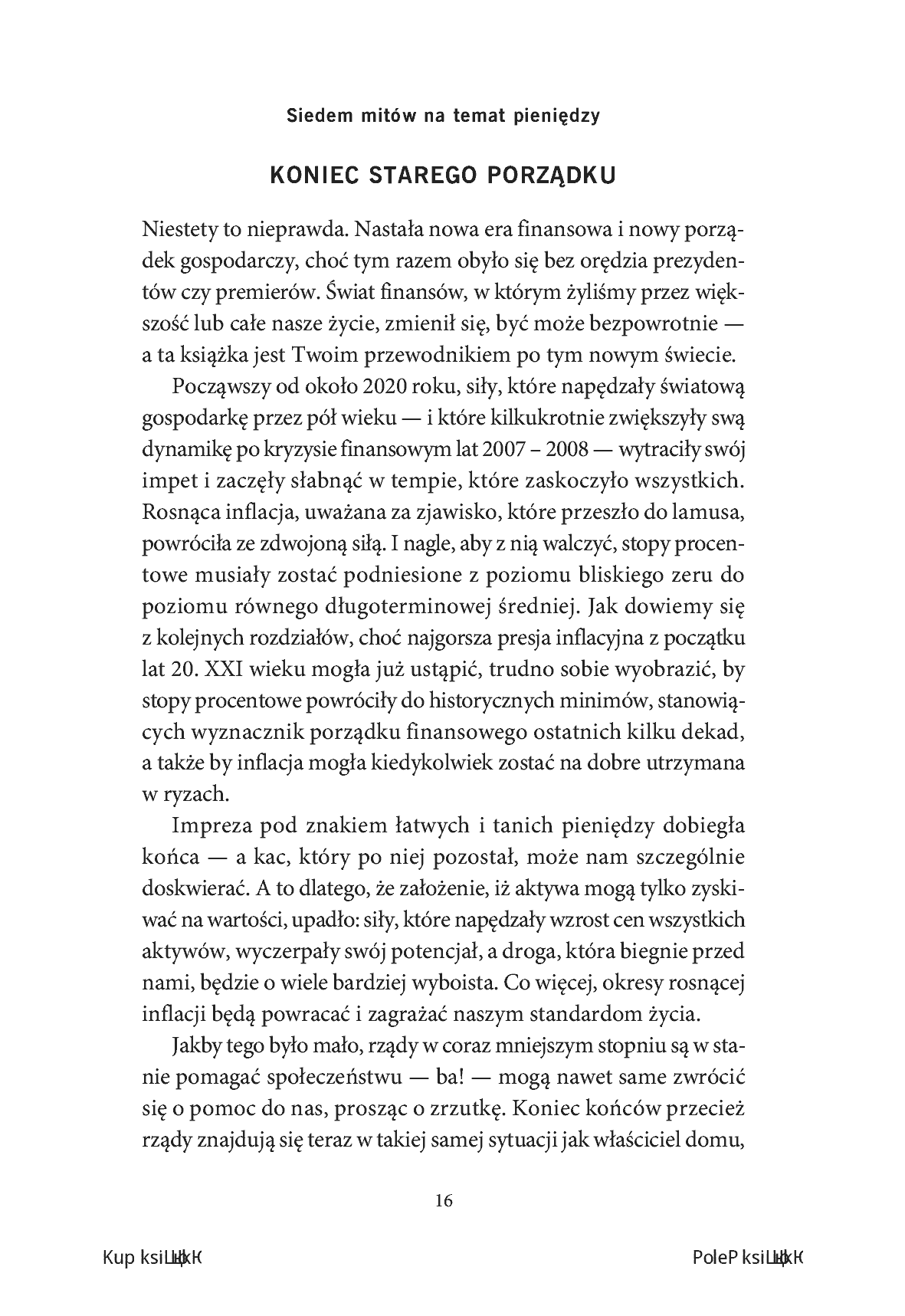 Fragment „Siedem mitów na temat pieniędzy. Jak naprawdę buduje się niezależność finansową” — strona 14 z 22