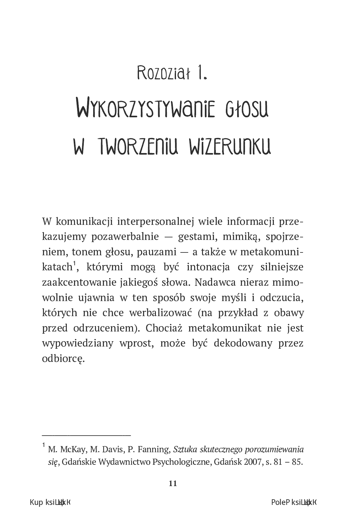 Fragment „Siła głosu. Jak mówić, by ludzie chcieli słuchać” — strona 9 z 22