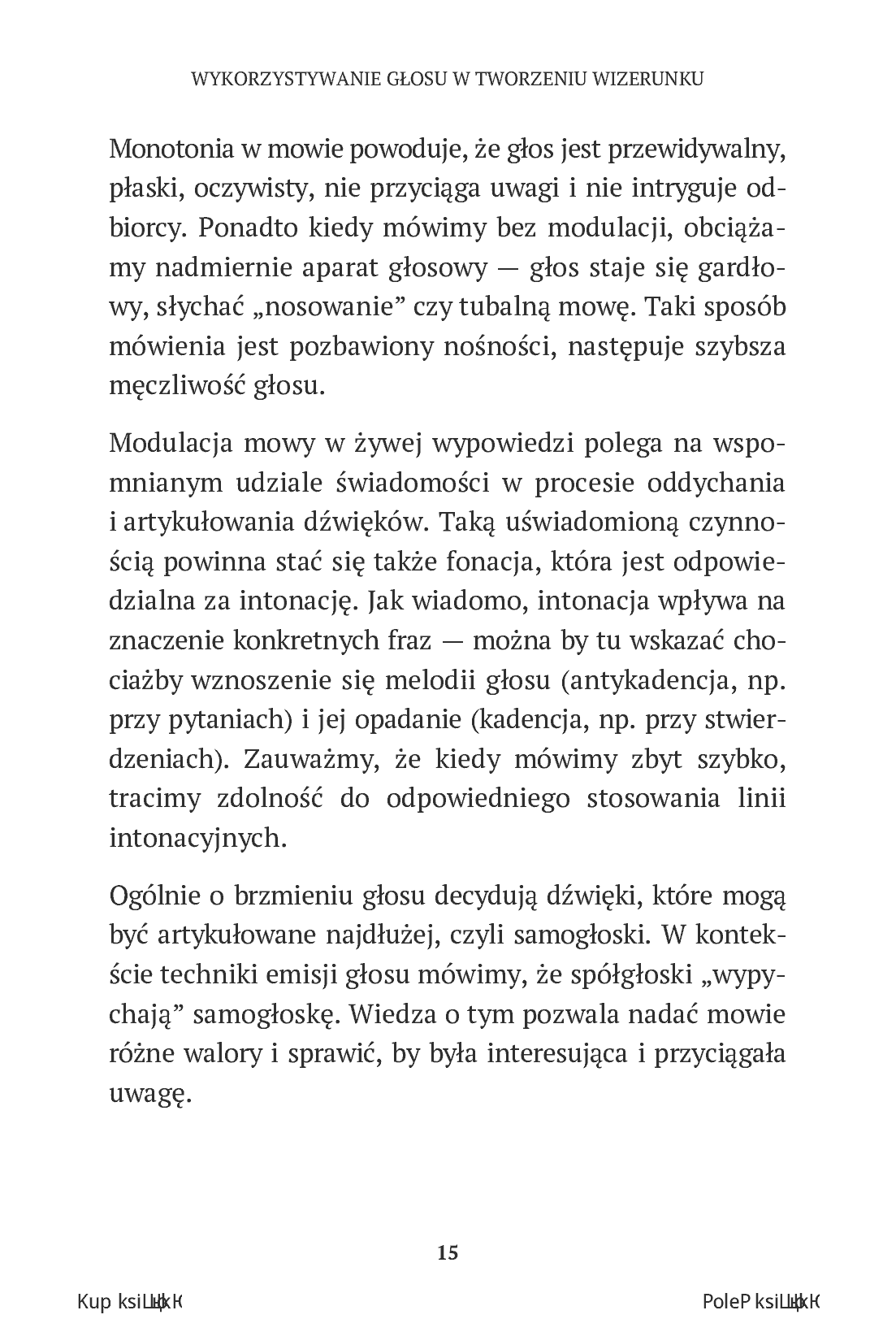Fragment „Siła głosu. Jak mówić, by ludzie chcieli słuchać” — strona 13 z 22