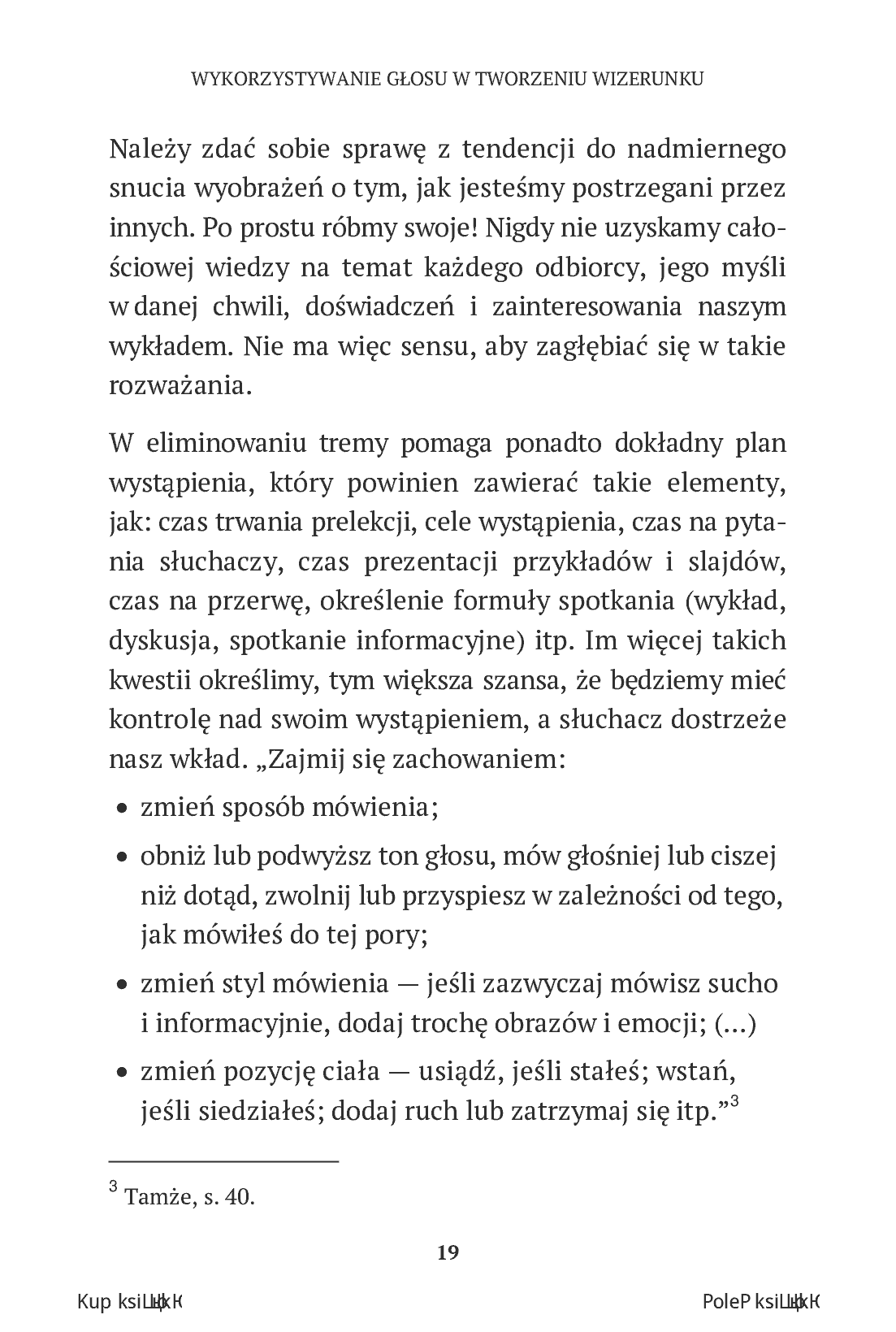 Fragment „Siła głosu. Jak mówić, by ludzie chcieli słuchać” — strona 17 z 22