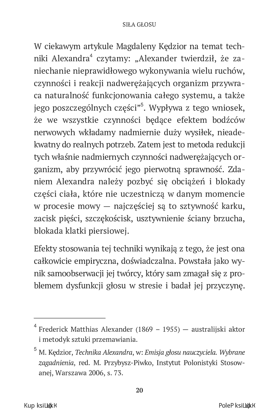Fragment „Siła głosu. Jak mówić, by ludzie chcieli słuchać” — strona 18 z 22