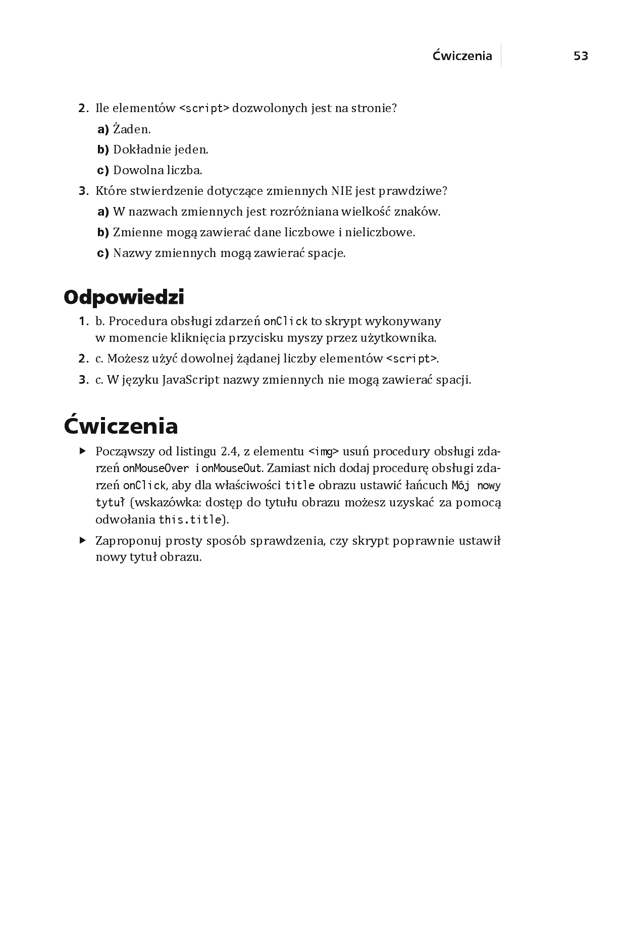 Fragment „Szybki kurs JavaScript. Wprowadzenie do języka w 24 godziny. Wydanie VI” — strona 27 z 30
