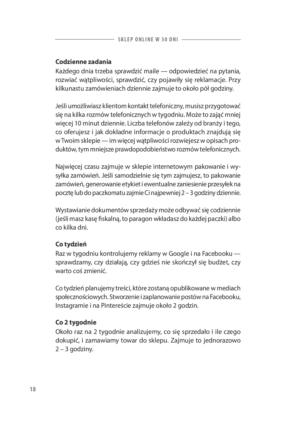 Fragment „Sklep online w 30 dni. Zaplanuj, uruchom i zacznij zarabiać” — strona 14 z 22