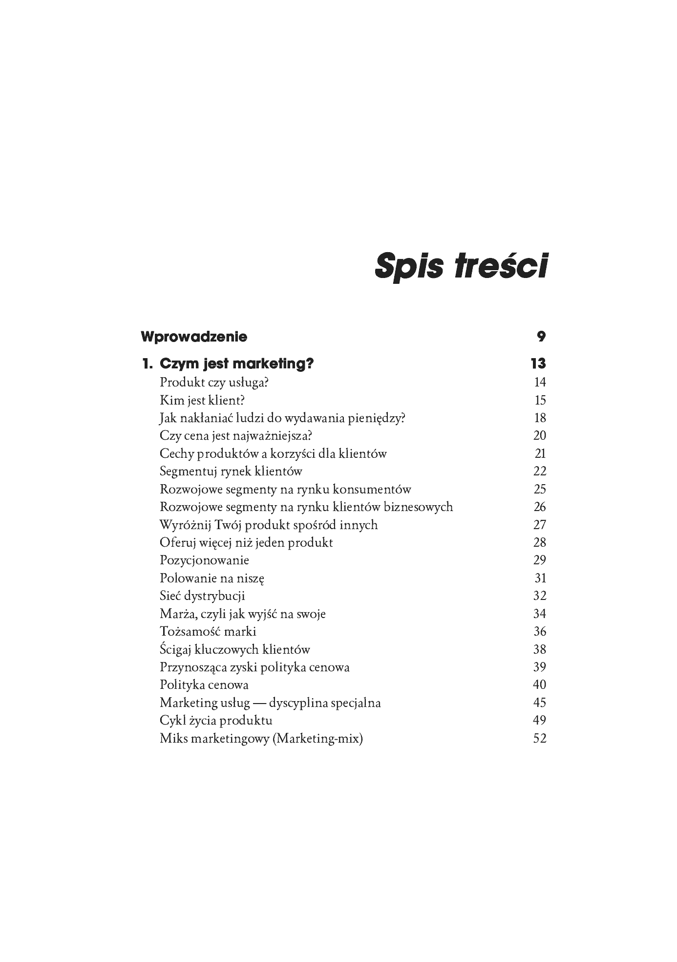 Fragment „Skuteczny marketing w małej firmie. Wydanie II zaktualizowane” — strona 2 z 25