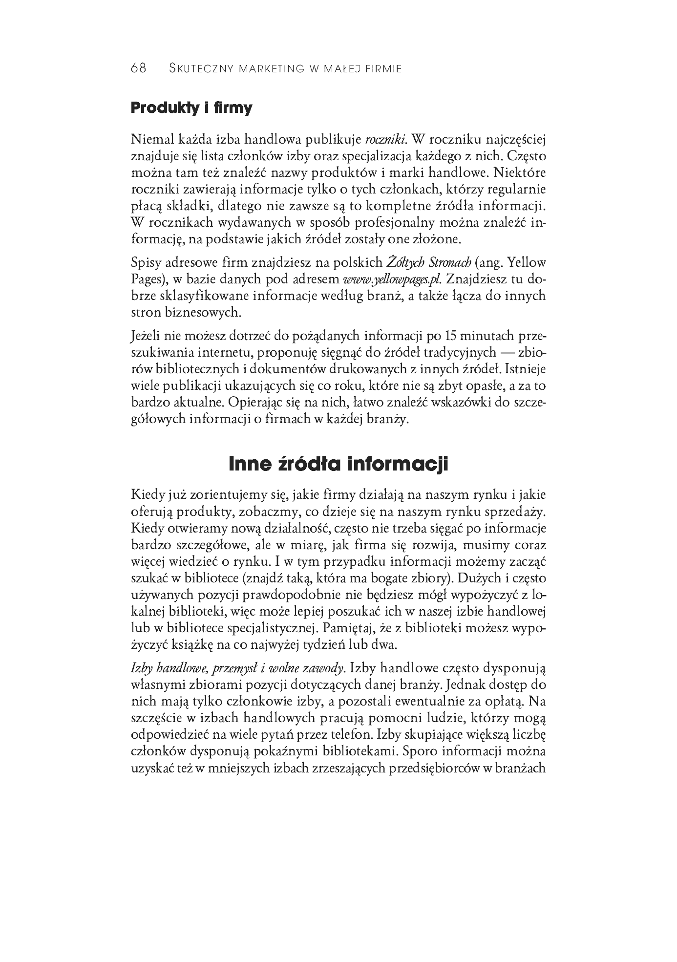 Fragment „Skuteczny marketing w małej firmie. Wydanie II zaktualizowane” — strona 12 z 25