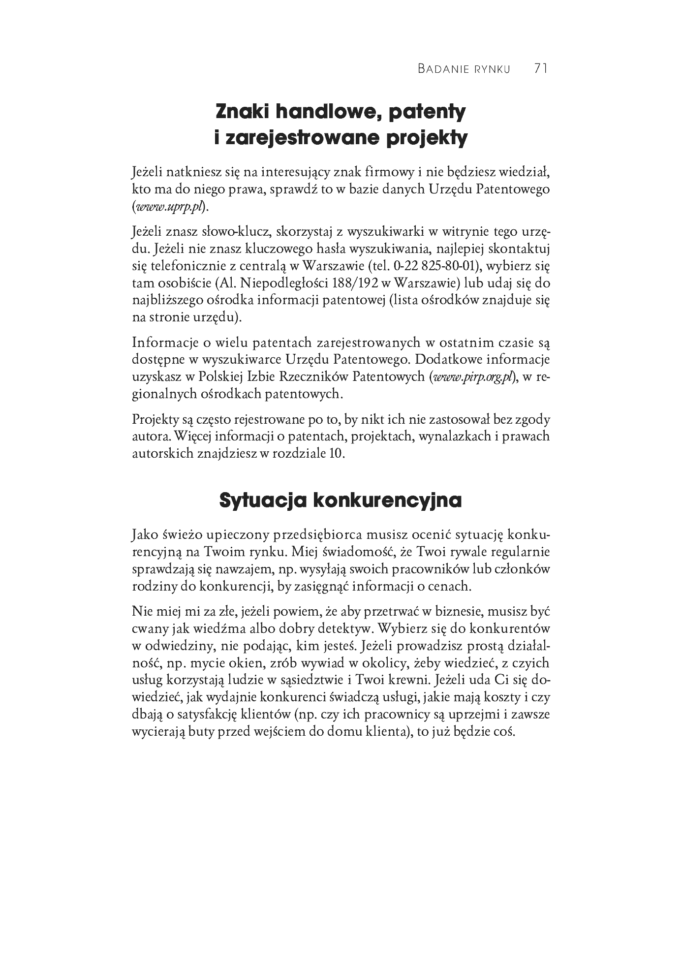 Fragment „Skuteczny marketing w małej firmie. Wydanie II zaktualizowane” — strona 15 z 25