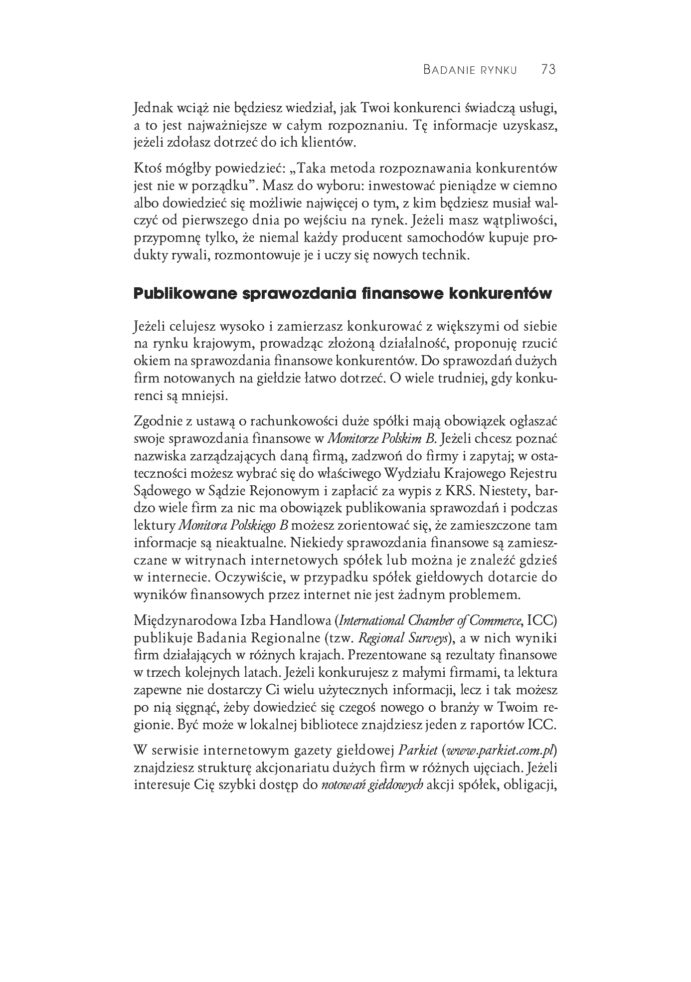 Fragment „Skuteczny marketing w małej firmie. Wydanie II zaktualizowane” — strona 17 z 25