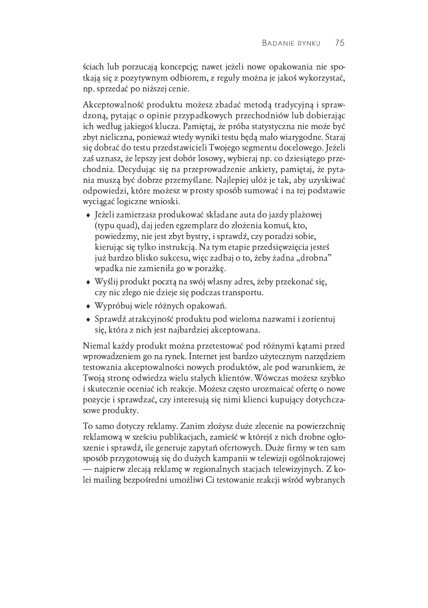 Fragment „Skuteczny marketing w małej firmie. Wydanie II zaktualizowane” — strona 19 z 25