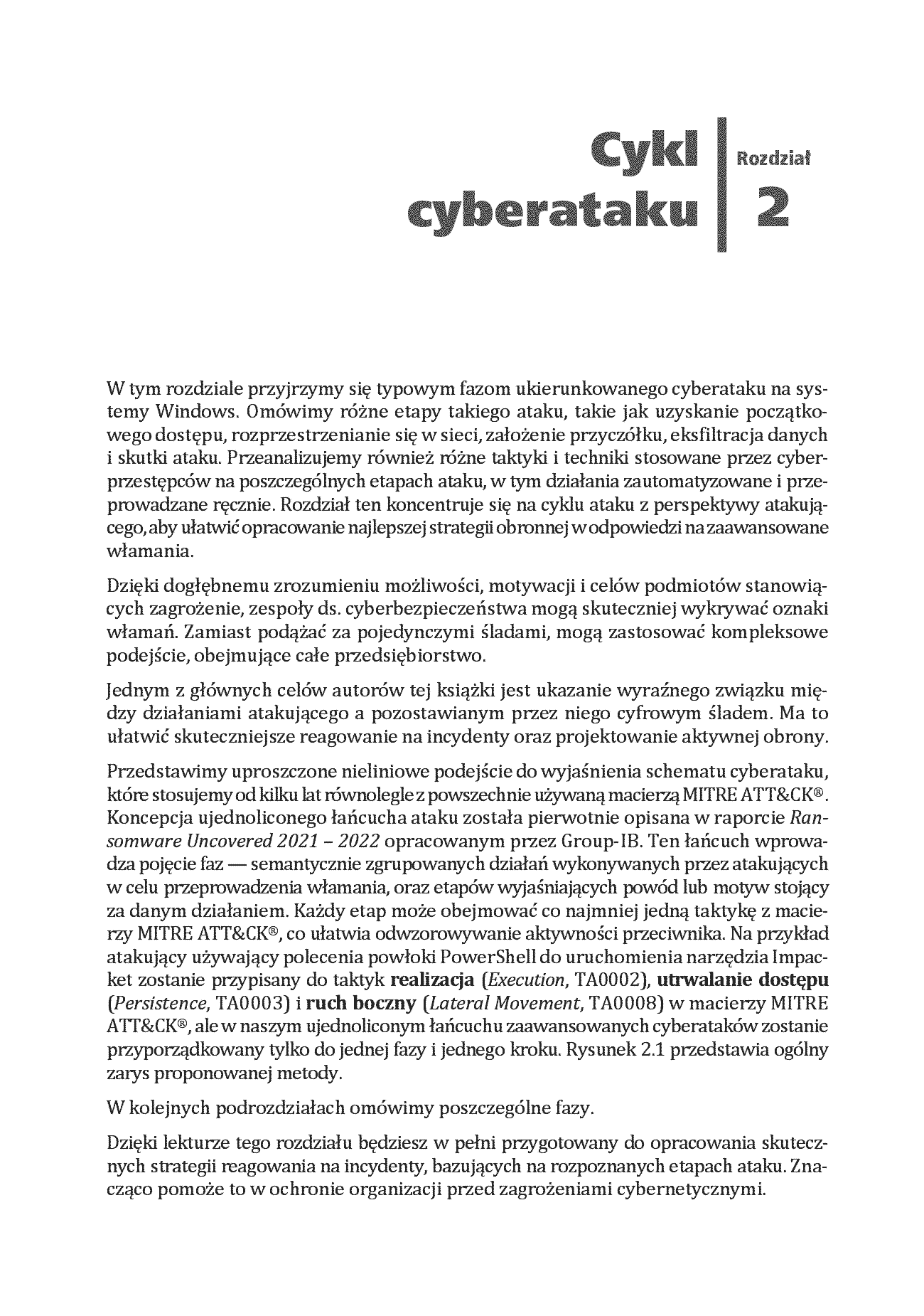 Fragment „Skuteczne strategie obrony przed zaawansowanymi cyberatakami. Reagowanie na incydenty bezpieczeństwa w systemie Windows” — strona 9 z 30