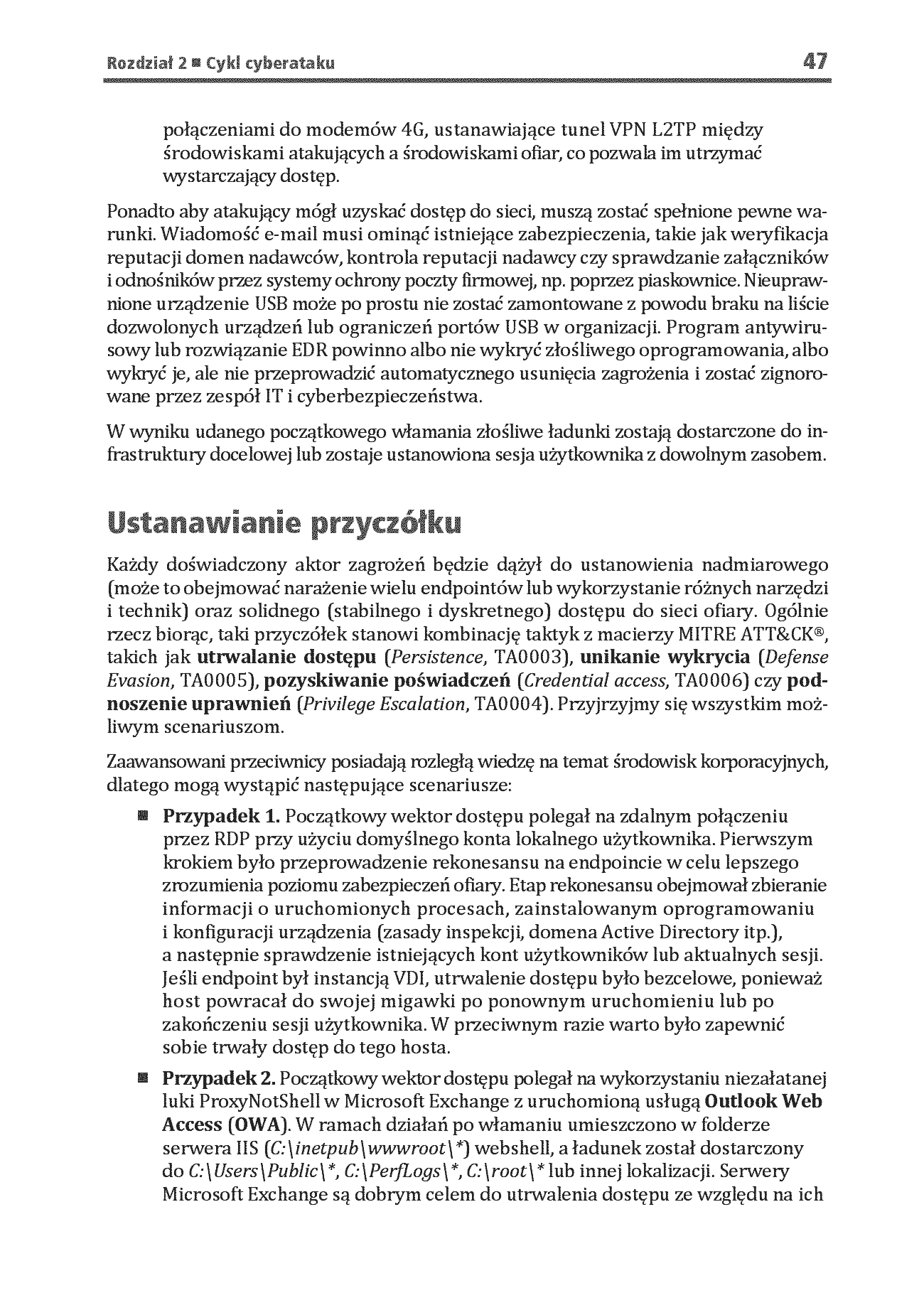 Fragment „Skuteczne strategie obrony przed zaawansowanymi cyberatakami. Reagowanie na incydenty bezpieczeństwa w systemie Windows” — strona 13 z 30