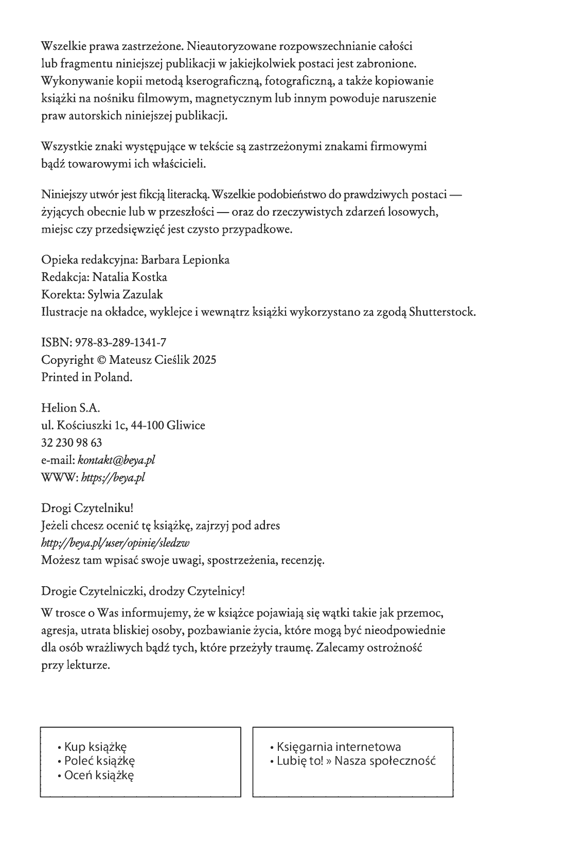Fragment „Śledztwo w Sprawie Nadzwyczajnej” — strona 2 z 30