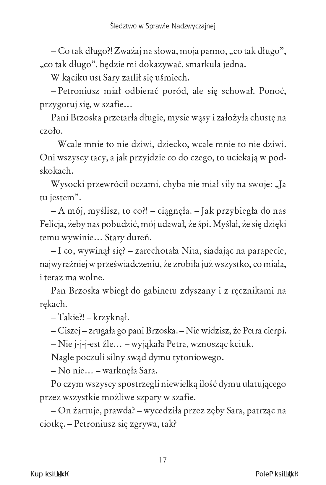 Fragment „Śledztwo w Sprawie Nadzwyczajnej” — strona 15 z 30
