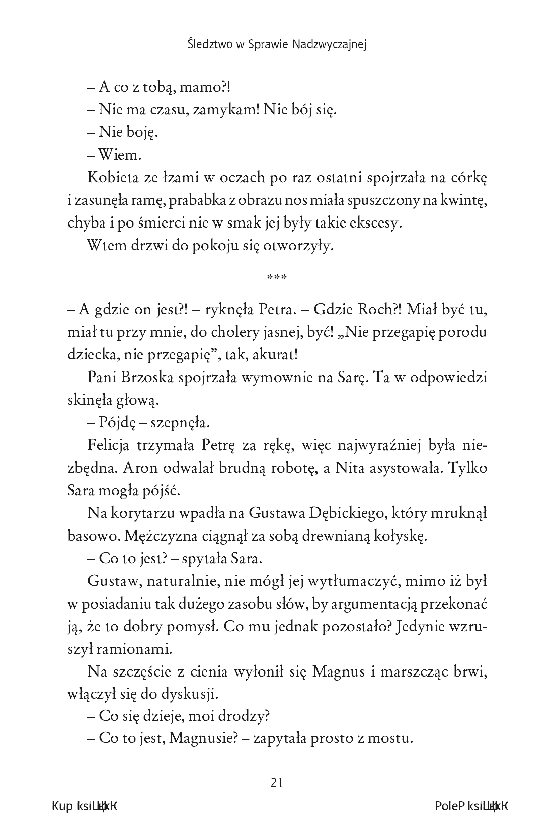 Fragment „Śledztwo w Sprawie Nadzwyczajnej” — strona 19 z 30
