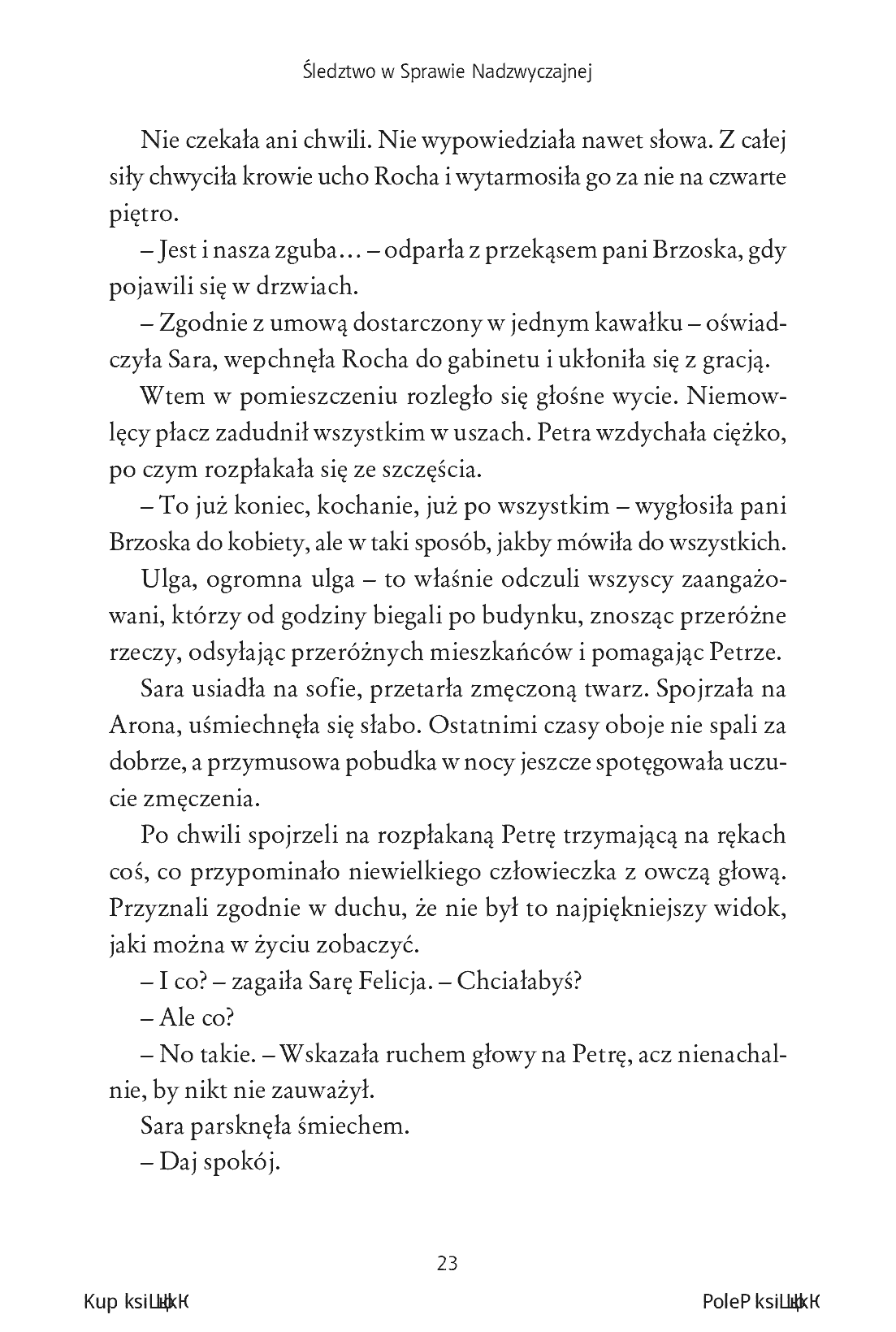 Fragment „Śledztwo w Sprawie Nadzwyczajnej” — strona 21 z 30