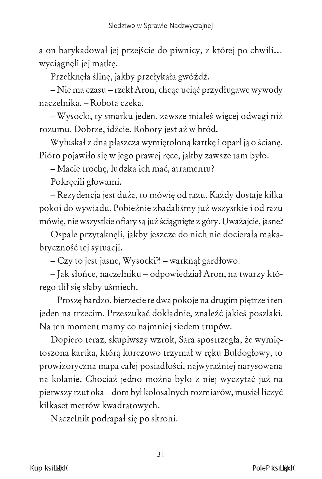 Fragment „Śledztwo w Sprawie Nadzwyczajnej” — strona 29 z 30