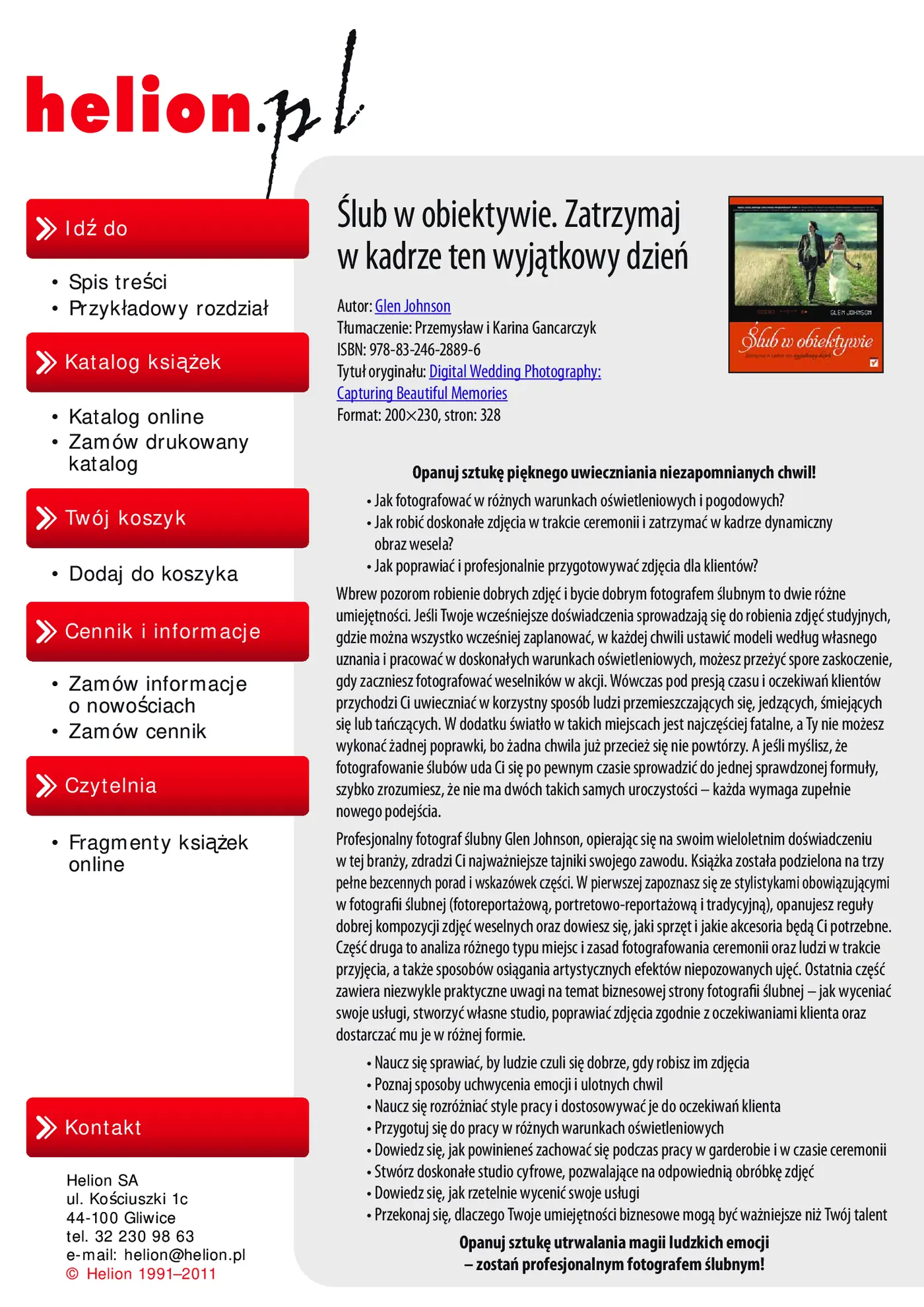 Fragment „Ślub w obiektywie. Zatrzymaj w kadrze ten wyjątkowy dzień” — strona 2 z 30
