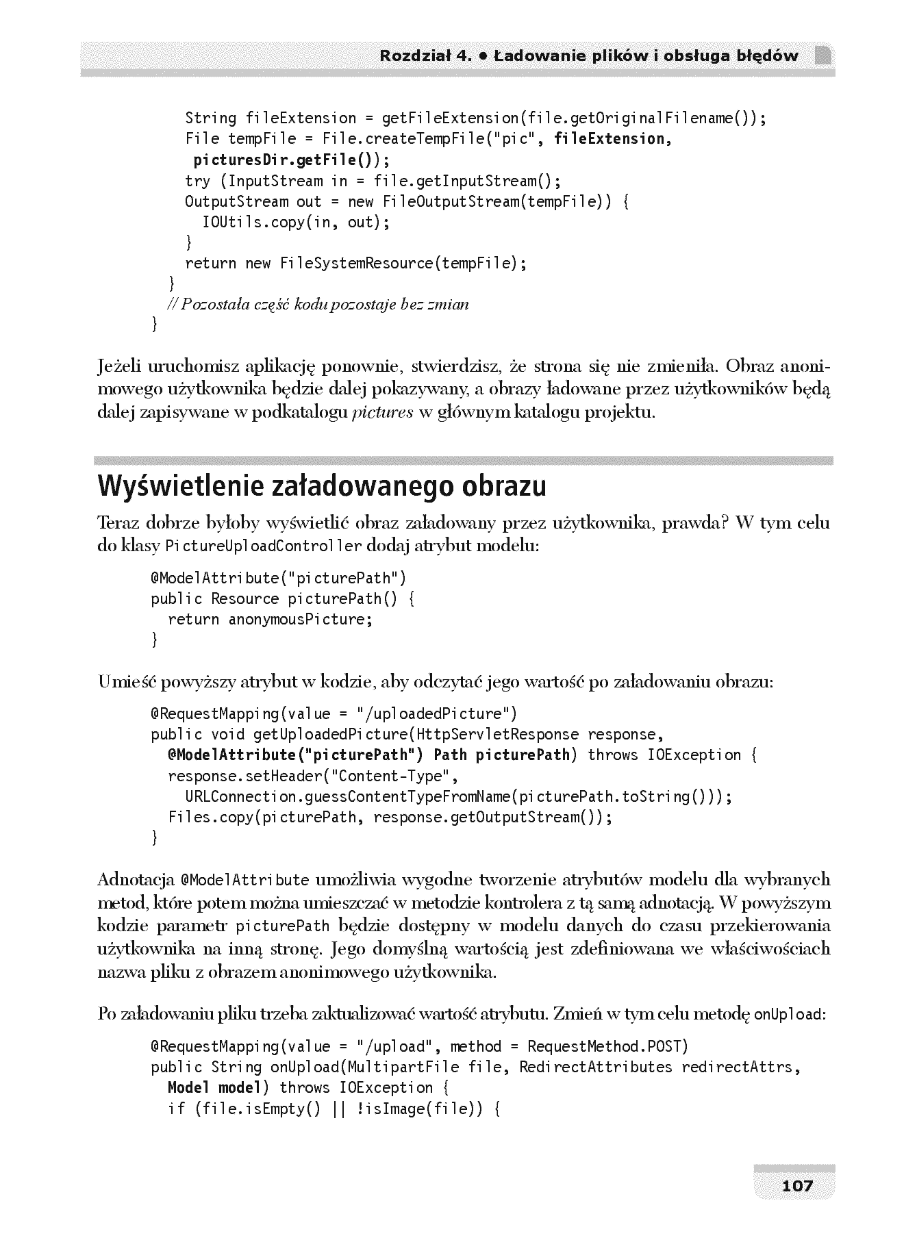 Fragment „Spring MVC 4. Projektowanie zaawansowanych aplikacji WWW” — strona 17 z 30