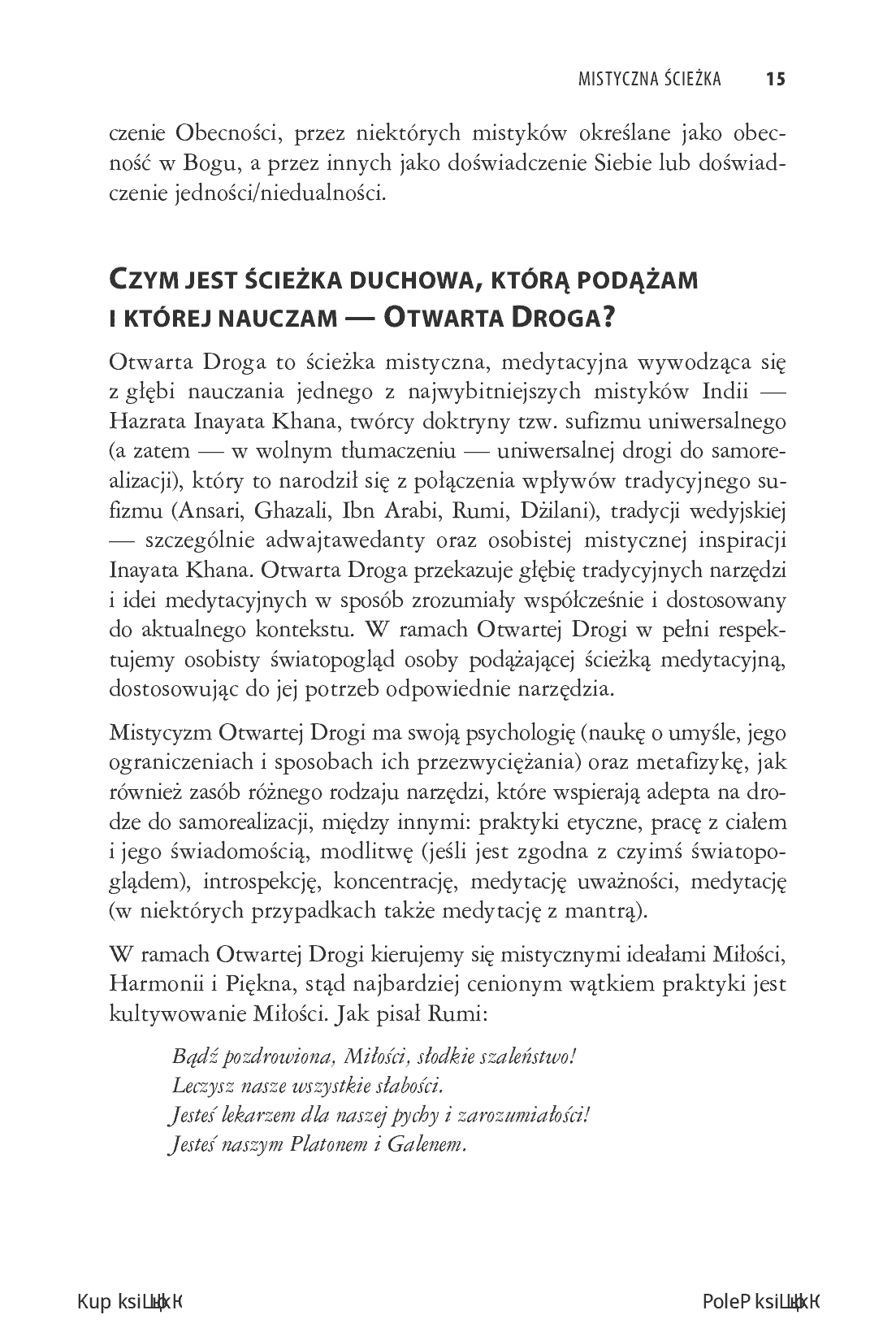 Fragment „Sny, senne wizje i przypowieści. Fragmenty duchowej ścieżki” — strona 9 z 16
