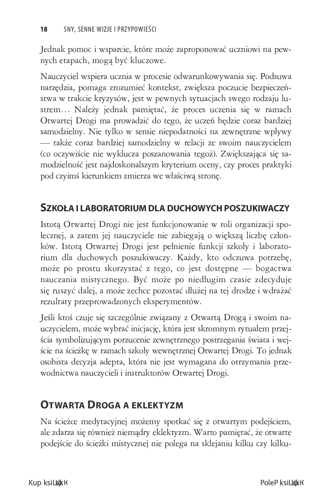Fragment „Sny, senne wizje i przypowieści. Fragmenty duchowej ścieżki” — strona 12 z 16