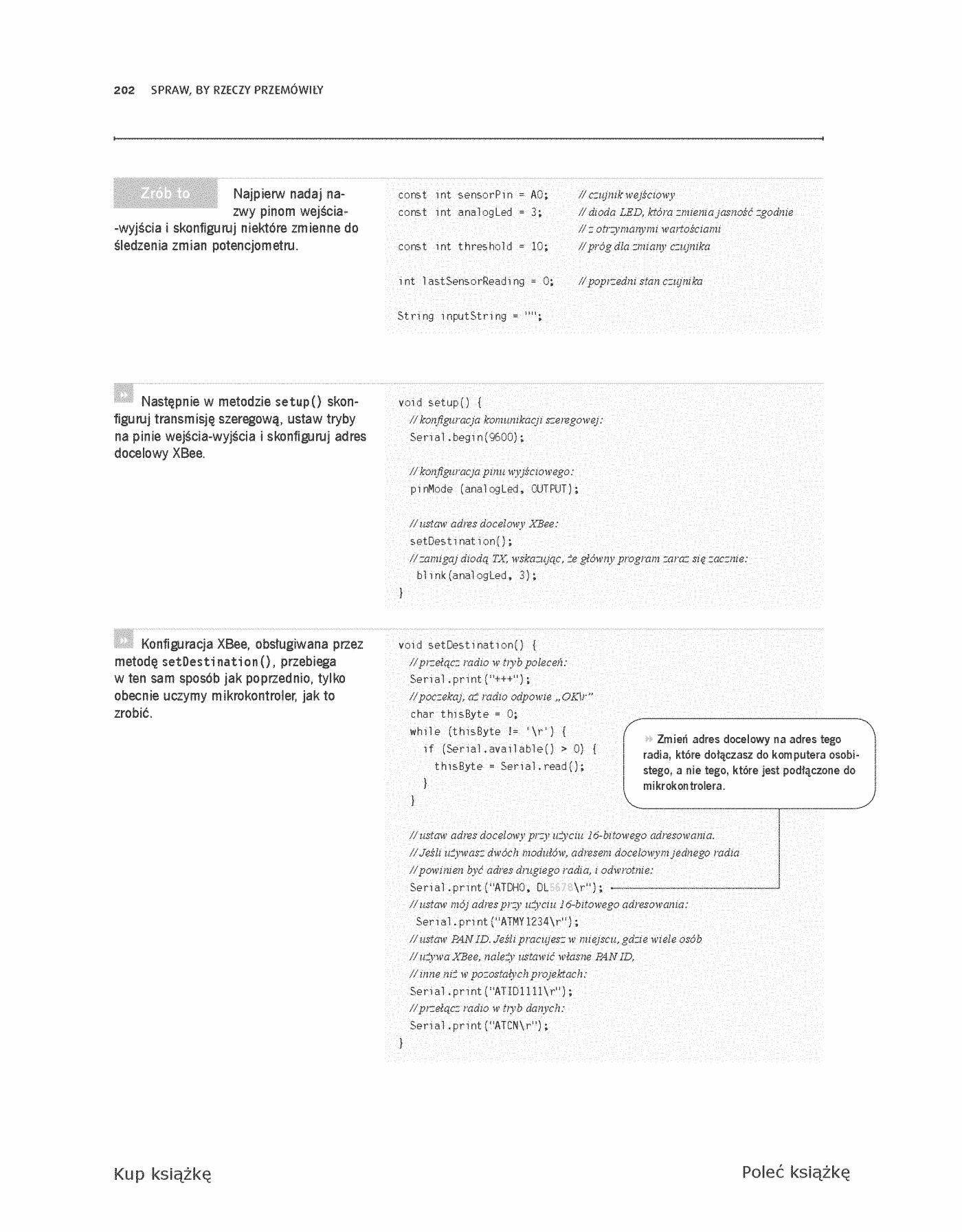 Fragment „Spraw, by rzeczy przemówiły. Programowanie urządzeń elektronicznych z wykorzystaniem Arduino” — strona 28 z 30