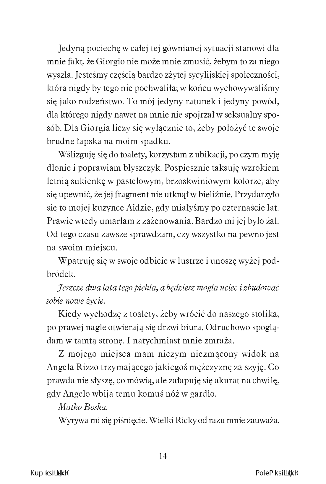 Fragment „Sprzedana diabłu. Królowie mafii #1” — strona 6 z 20