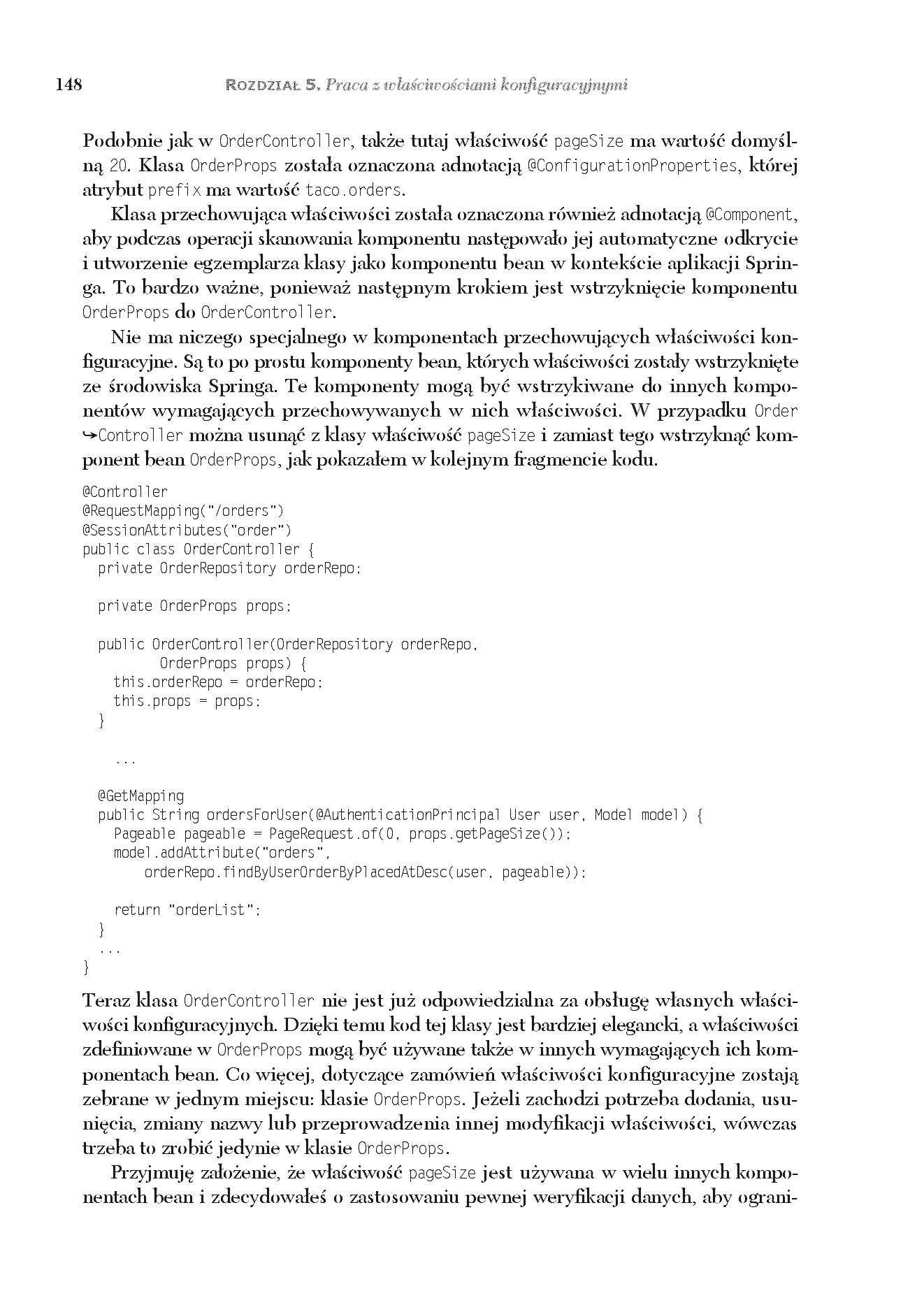 Fragment „Spring w akcji. Wydanie V” — strona 22 z 30