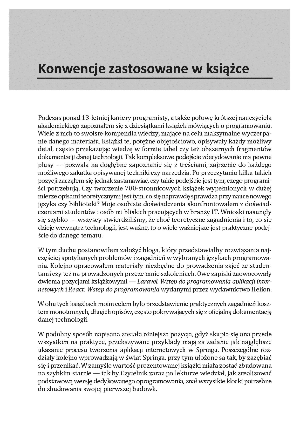 Fragment „Spring. Wstęp do programowania aplikacji” — strona 7 z 22