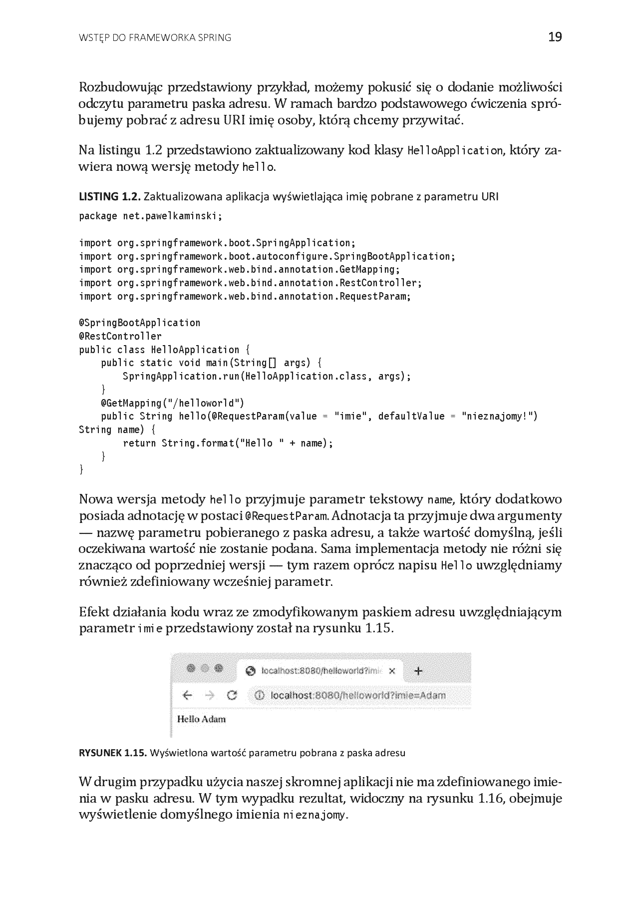Fragment „Spring. Wstęp do programowania aplikacji” — strona 19 z 22
