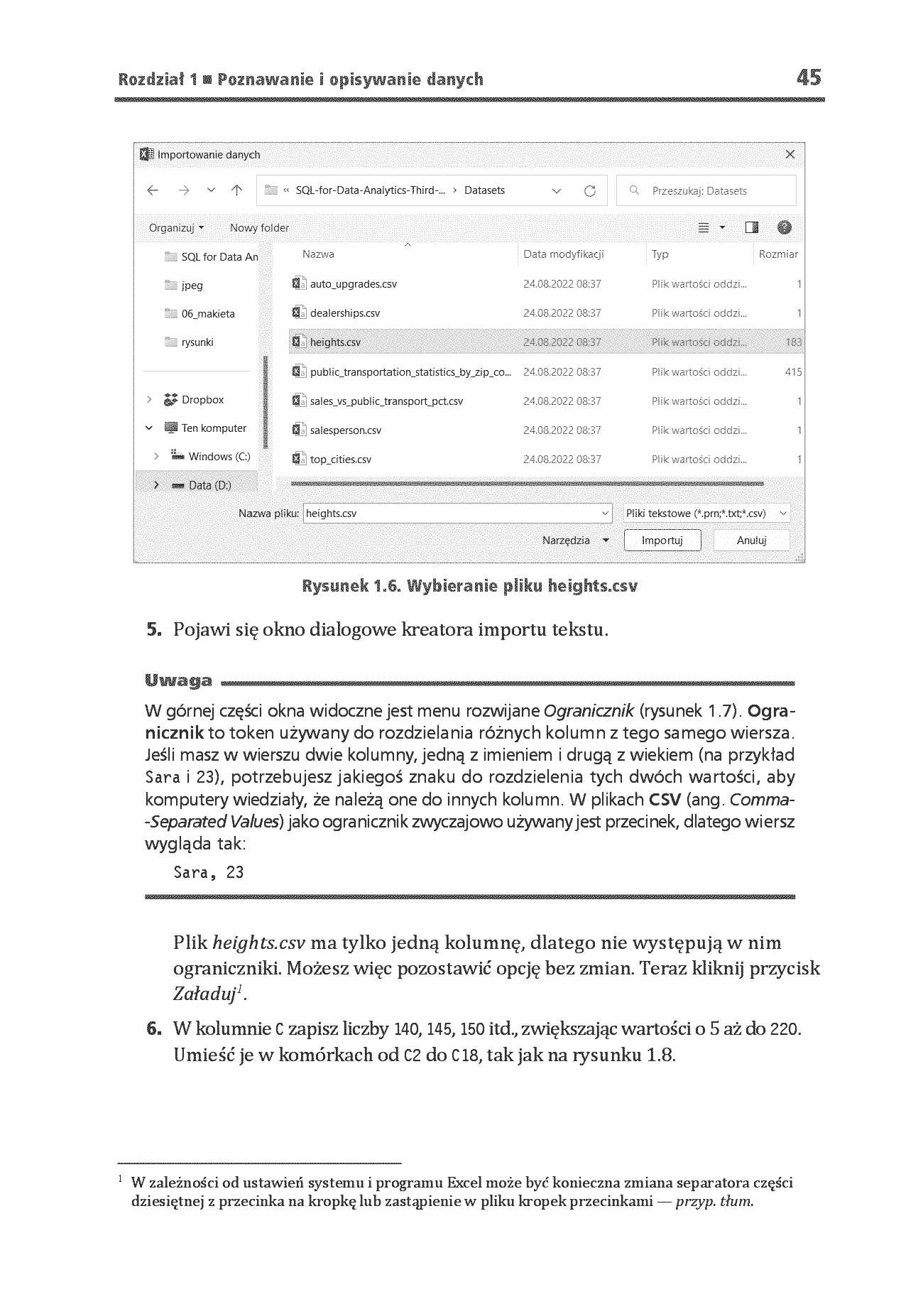 Fragment „SQL dla analityków danych. Opanuj możliwości SQL-a, aby wydobywać informacje z danych. Wydanie III” — strona 19 z 30