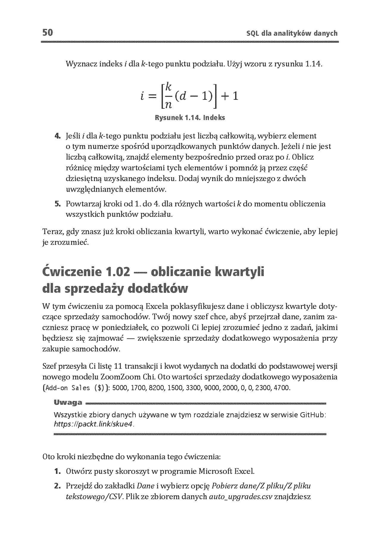 Fragment „SQL dla analityków danych. Opanuj możliwości SQL-a, aby wydobywać informacje z danych. Wydanie III” — strona 24 z 30