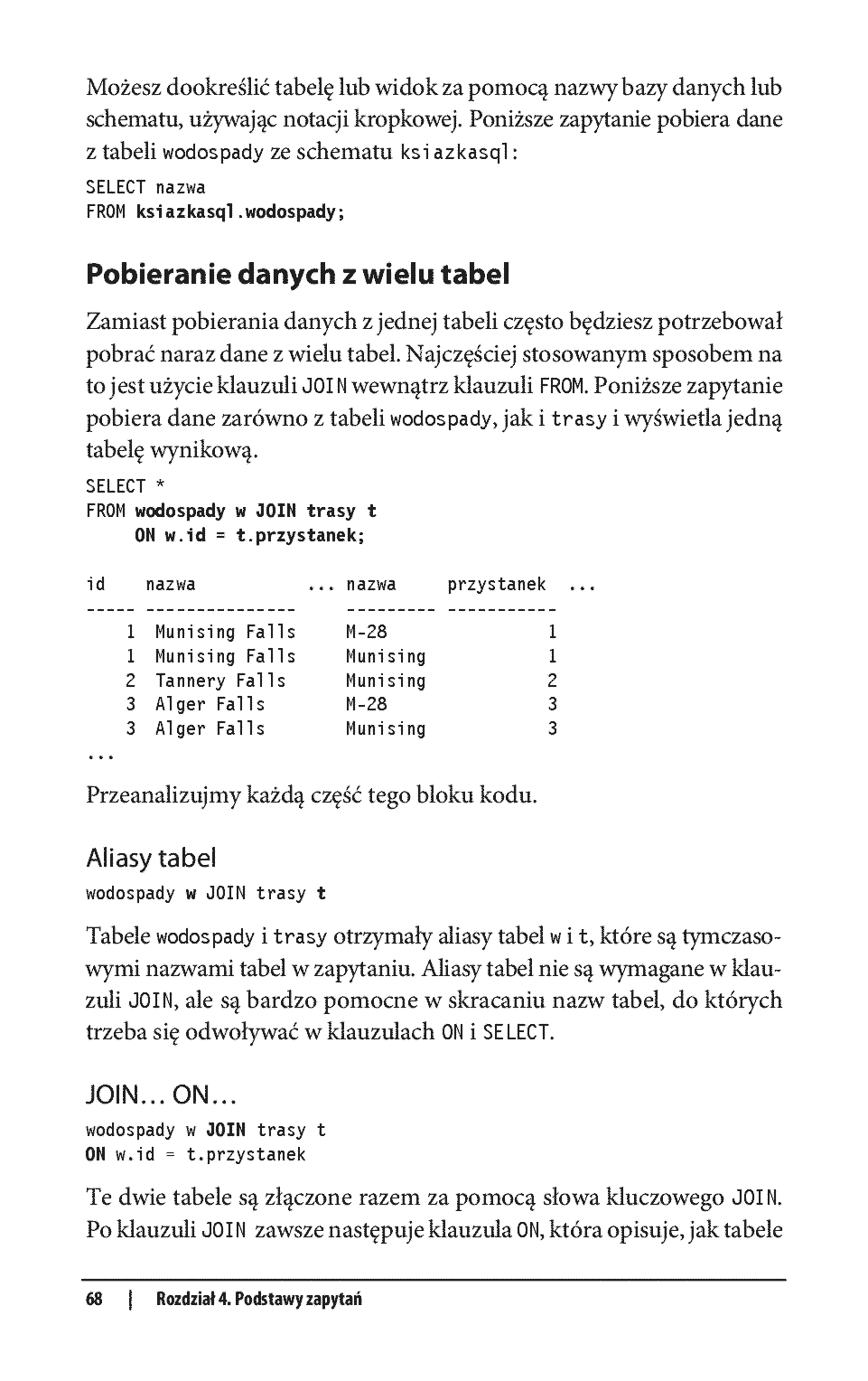 Fragment „SQL. Leksykon kieszonkowy. Wydanie IV” — strona 20 z 30