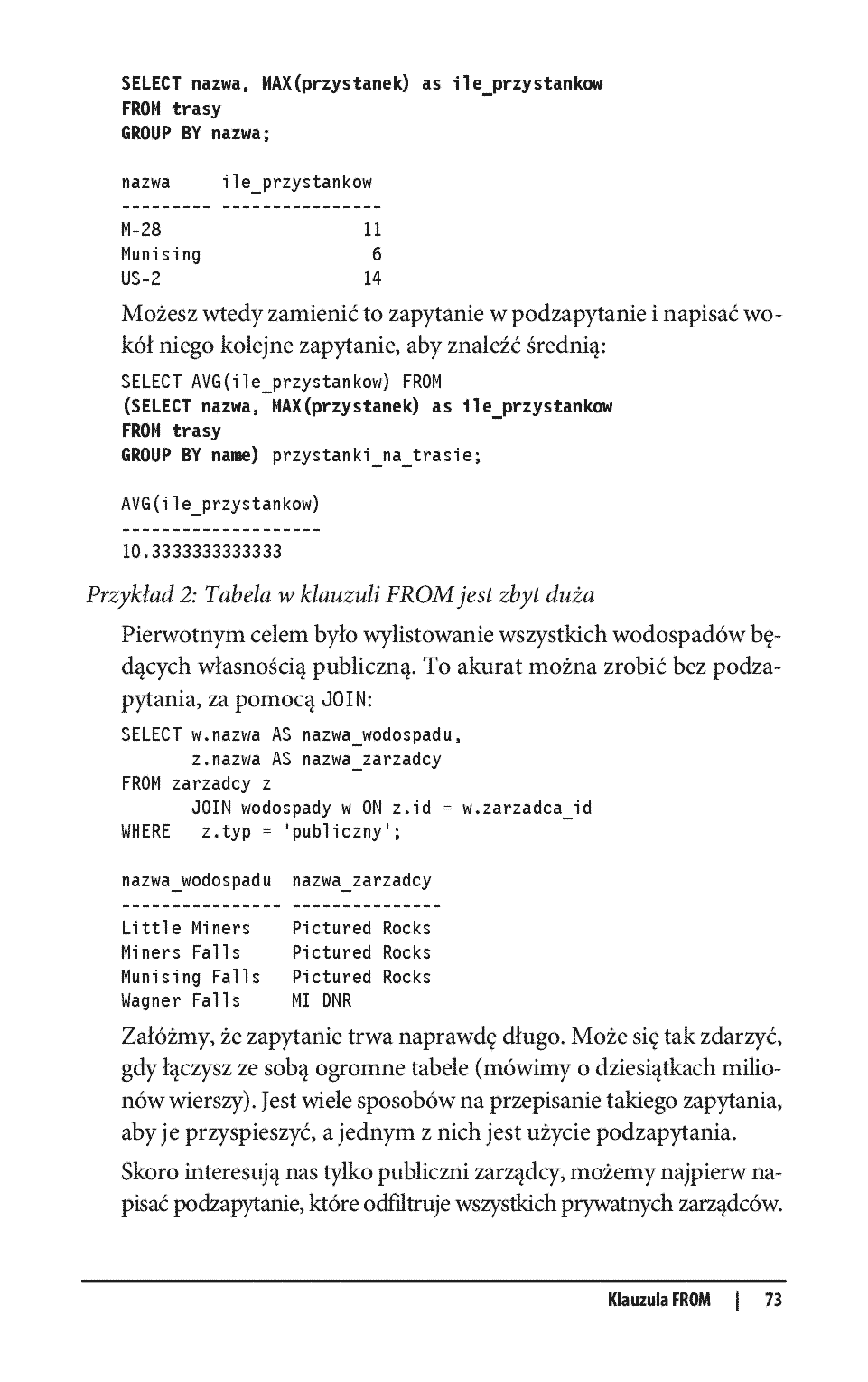 Fragment „SQL. Leksykon kieszonkowy. Wydanie IV” — strona 25 z 30