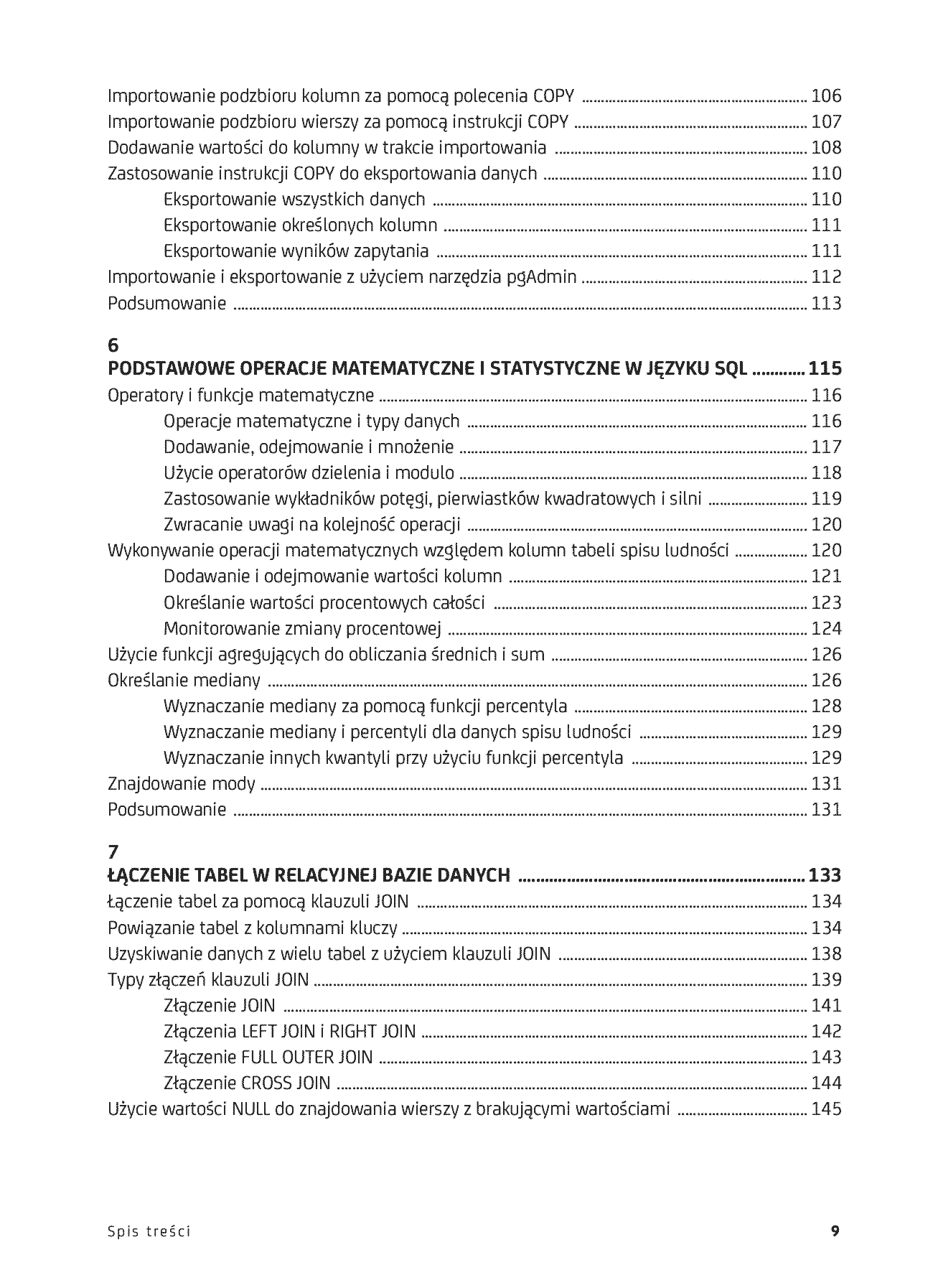 Fragment „SQL w praktyce. Jak dzięki danym uzyskiwać cenne informacje. Wydanie II” — strona 5 z 30