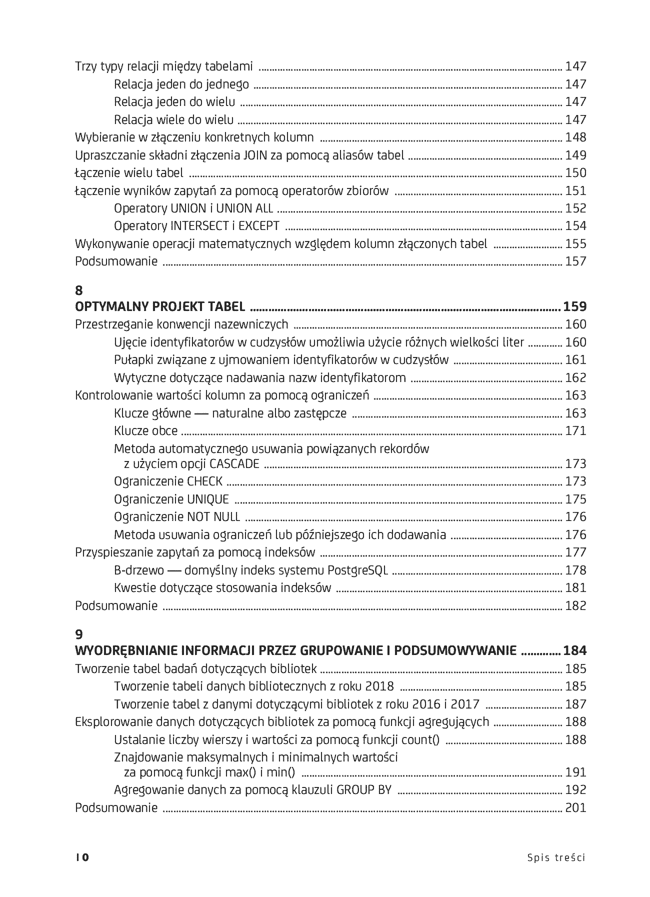 Fragment „SQL w praktyce. Jak dzięki danym uzyskiwać cenne informacje. Wydanie II” — strona 6 z 30