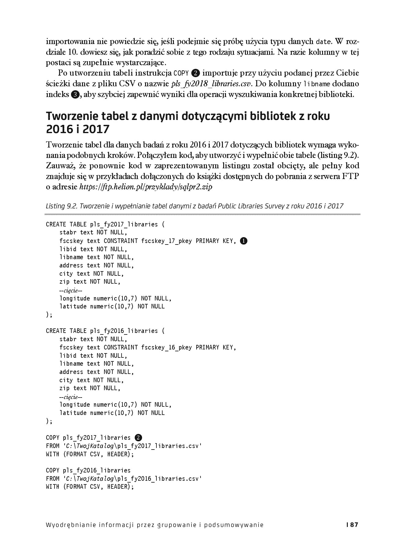 Fragment „SQL w praktyce. Jak dzięki danym uzyskiwać cenne informacje. Wydanie II” — strona 17 z 30