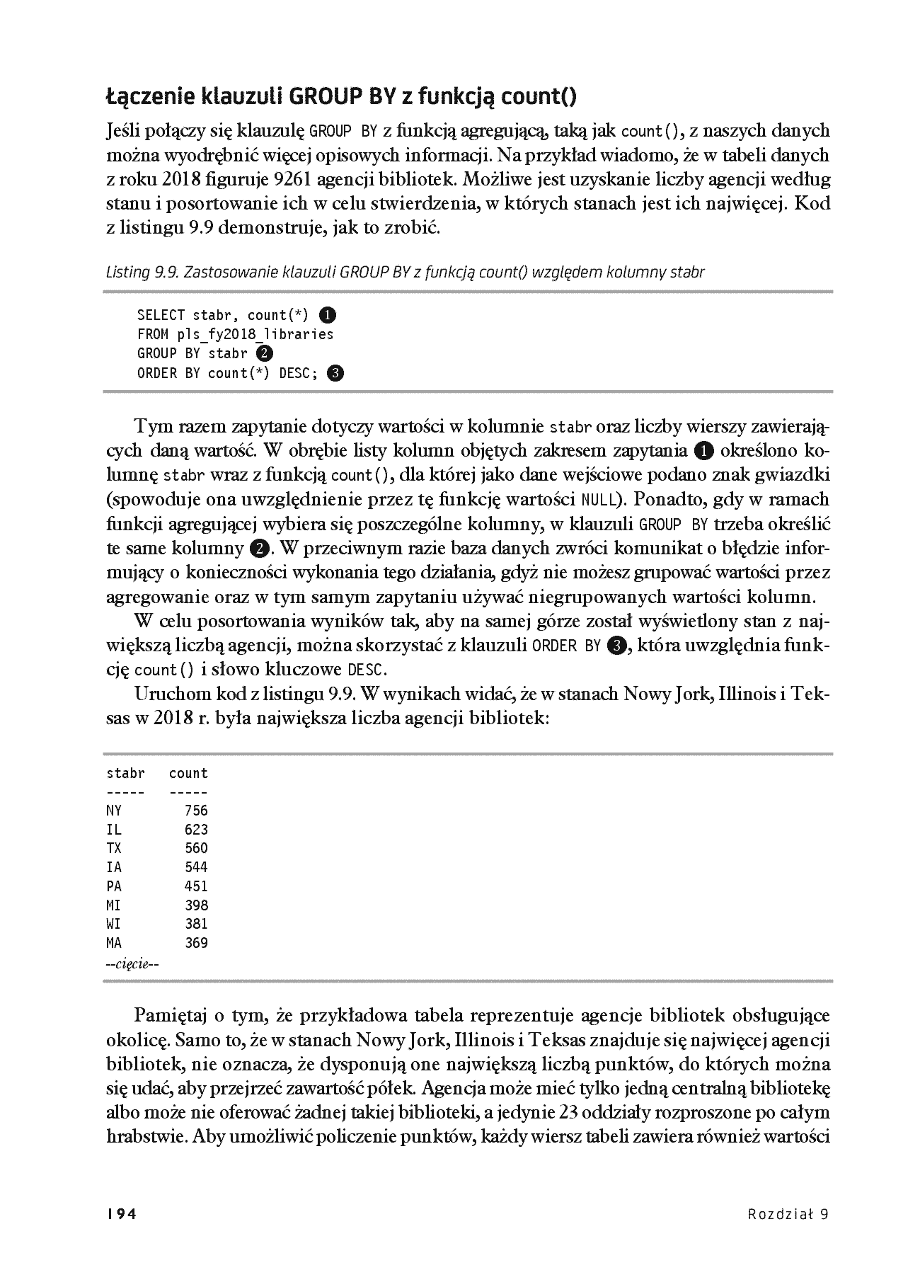 Fragment „SQL w praktyce. Jak dzięki danym uzyskiwać cenne informacje. Wydanie II” — strona 24 z 30