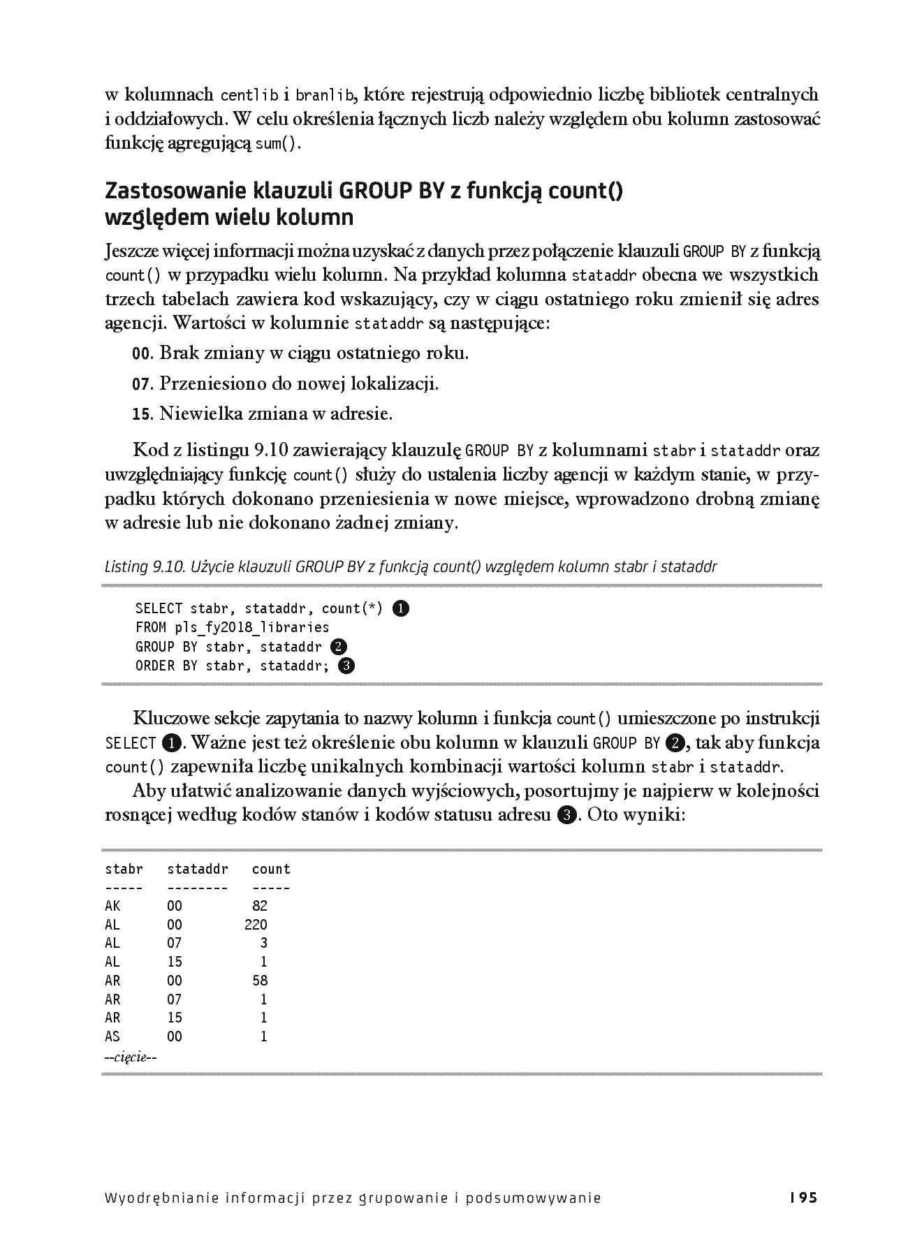 Fragment „SQL w praktyce. Jak dzięki danym uzyskiwać cenne informacje. Wydanie II” — strona 25 z 30