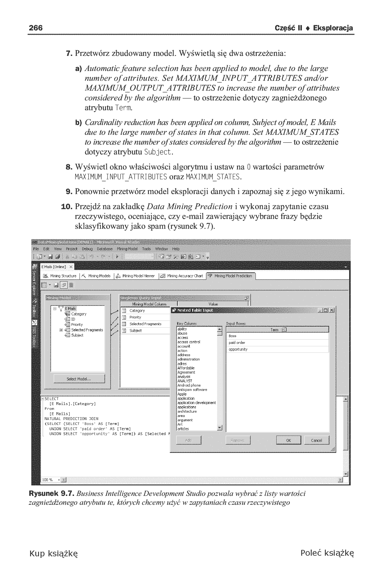 Fragment „Microsoft SQL Server. Modelowanie i eksploracja danych” — strona 22 z 30