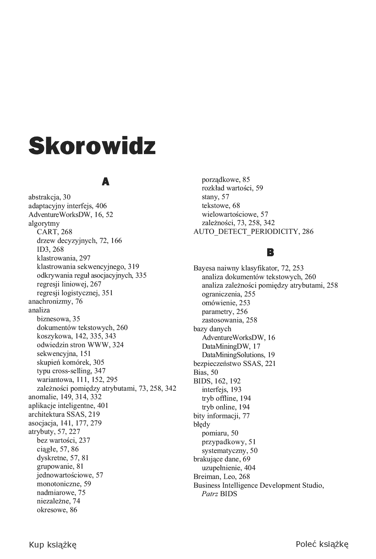 Fragment „Microsoft SQL Server. Modelowanie i eksploracja danych” — strona 23 z 30