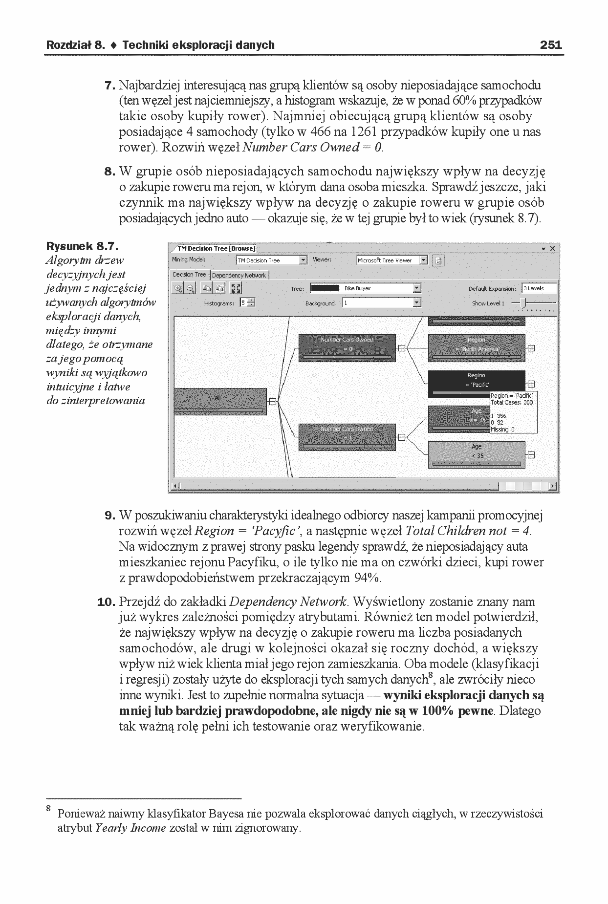 Fragment „Serwer SQL 2008. Usługi biznesowe. Analiza i eksploracja danych” — strona 16 z 29
