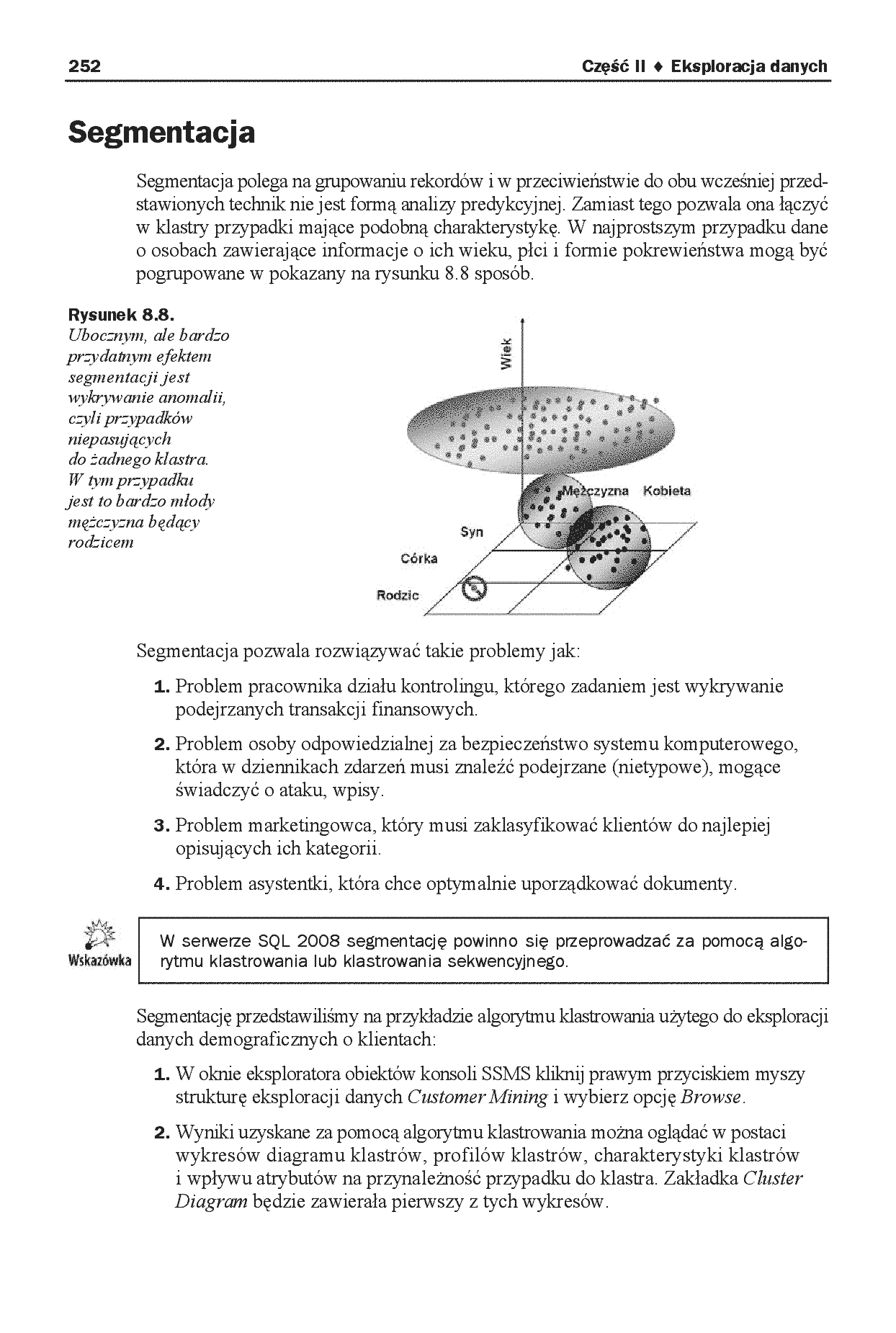 Fragment „Serwer SQL 2008. Usługi biznesowe. Analiza i eksploracja danych” — strona 17 z 29